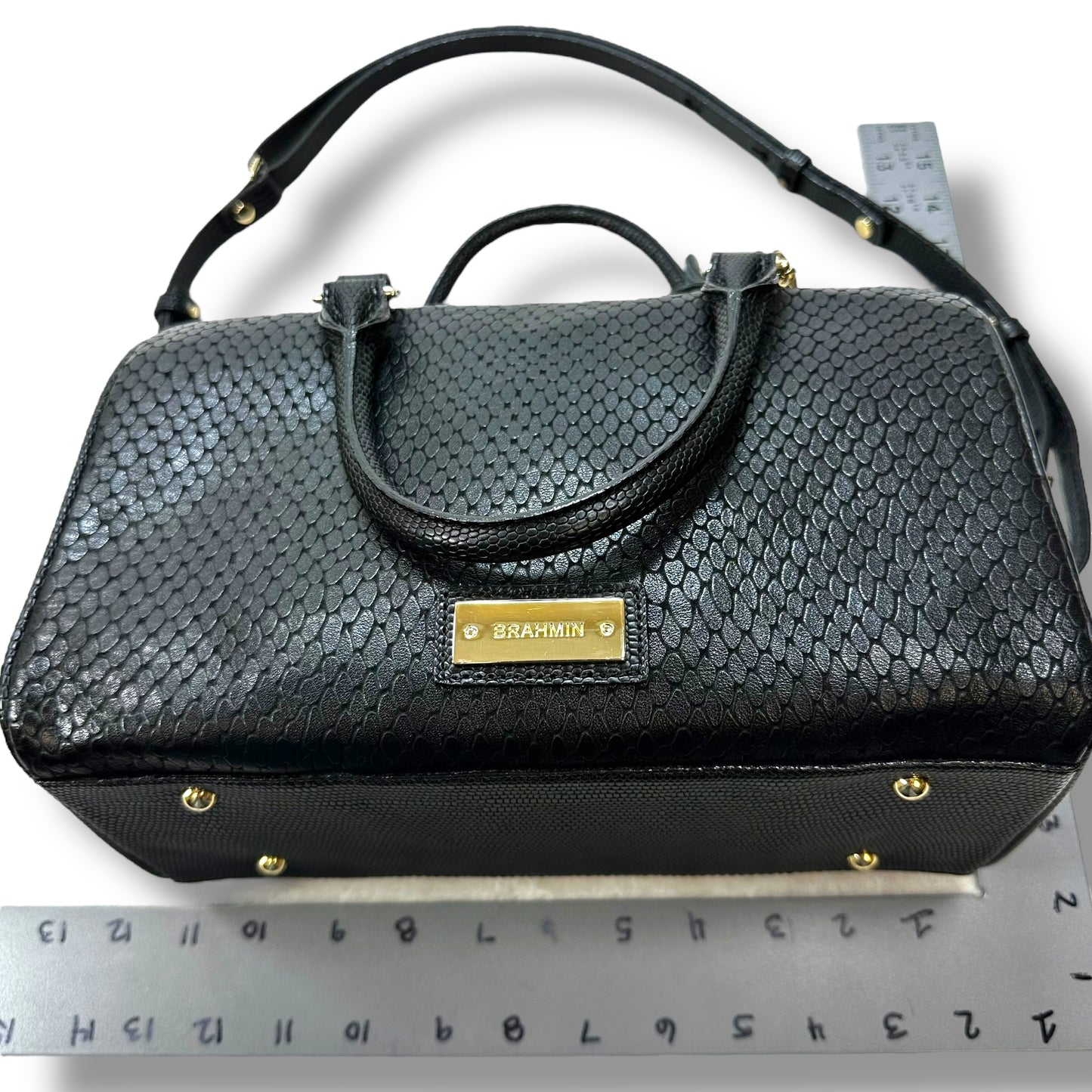 Handbag Designer By Brahmin, Size: Medium