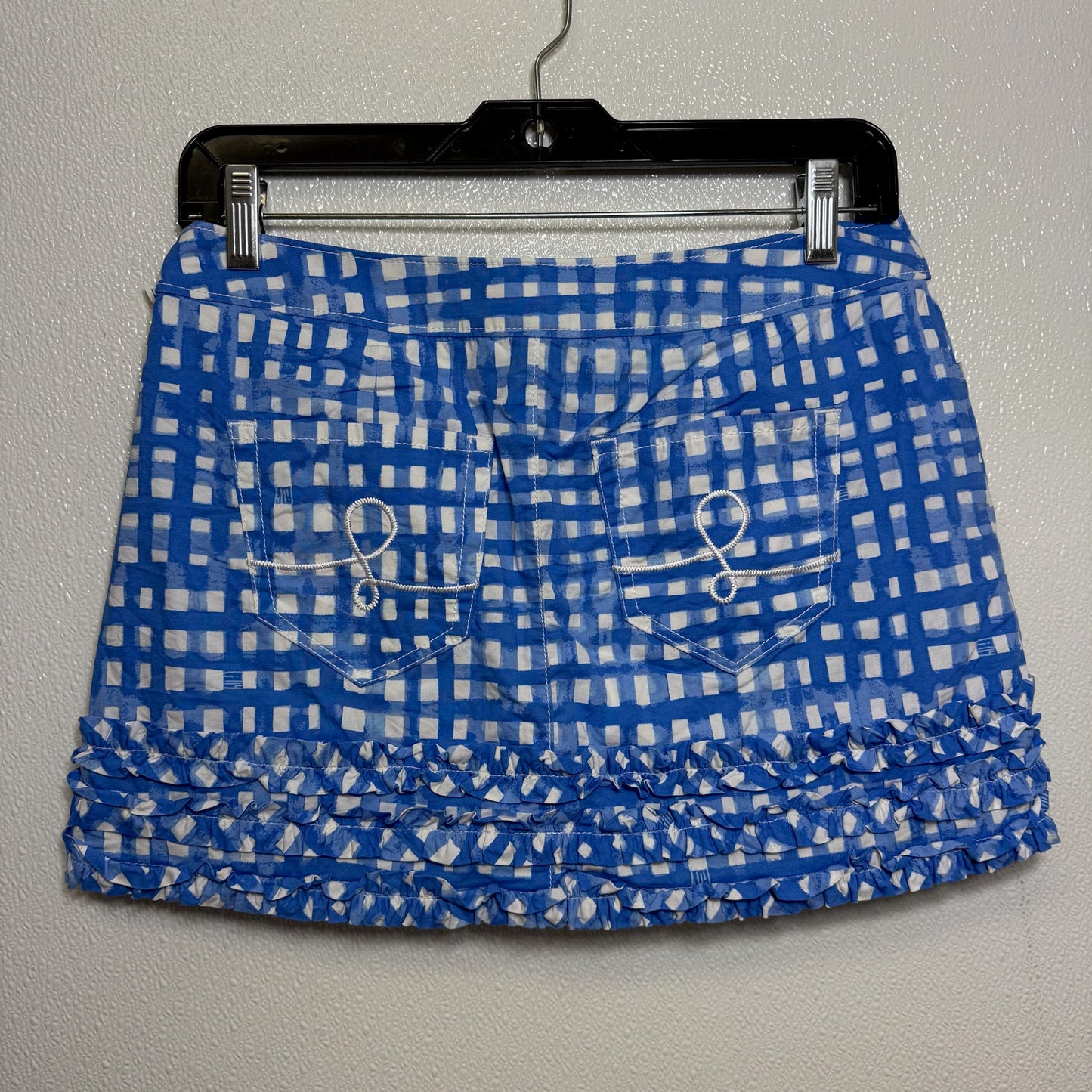 Skort Designer By Lilly Pulitzer In Checkered Pattern, Size: 0