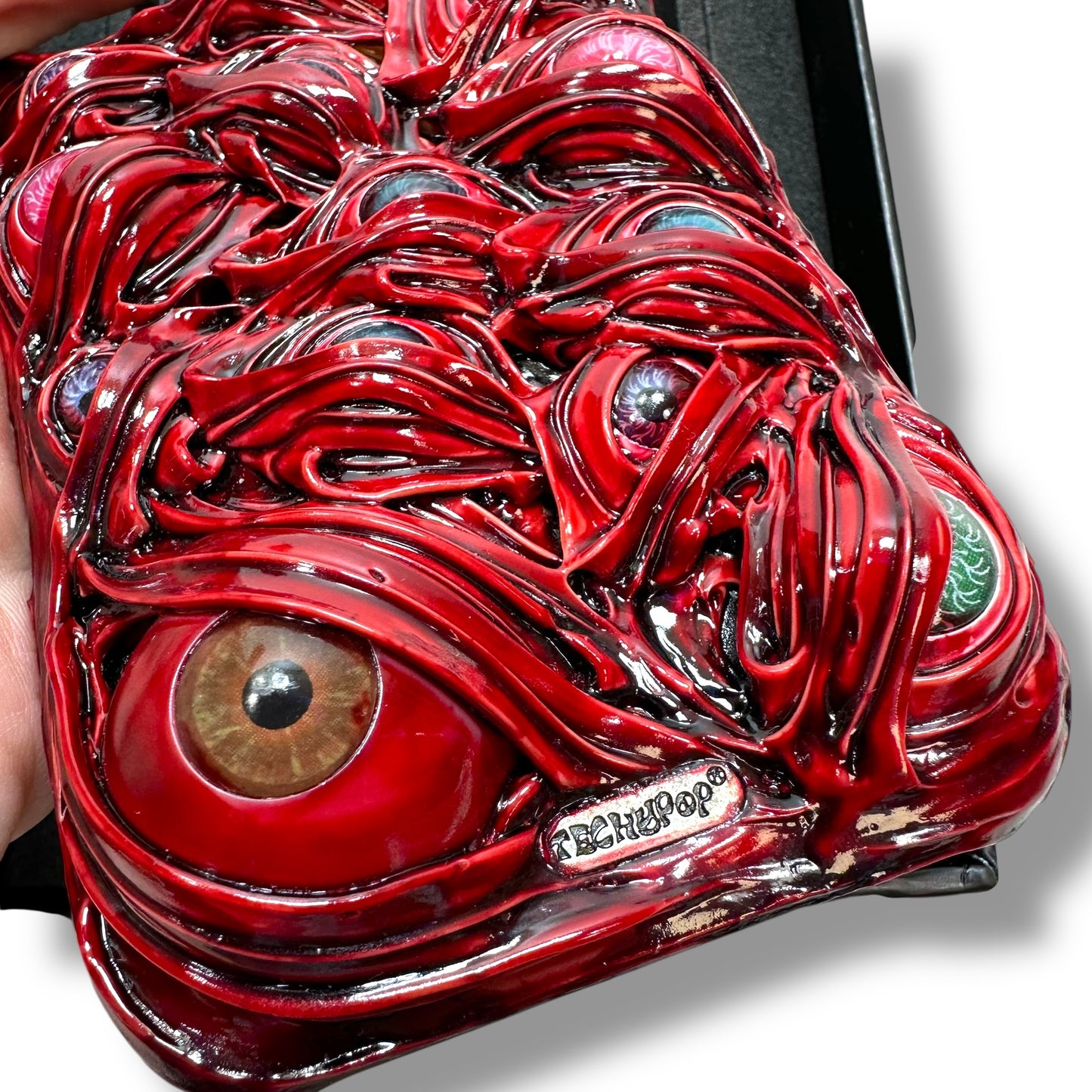 Bloody Eyeball Handmade iPhone 16 Case By Techypop