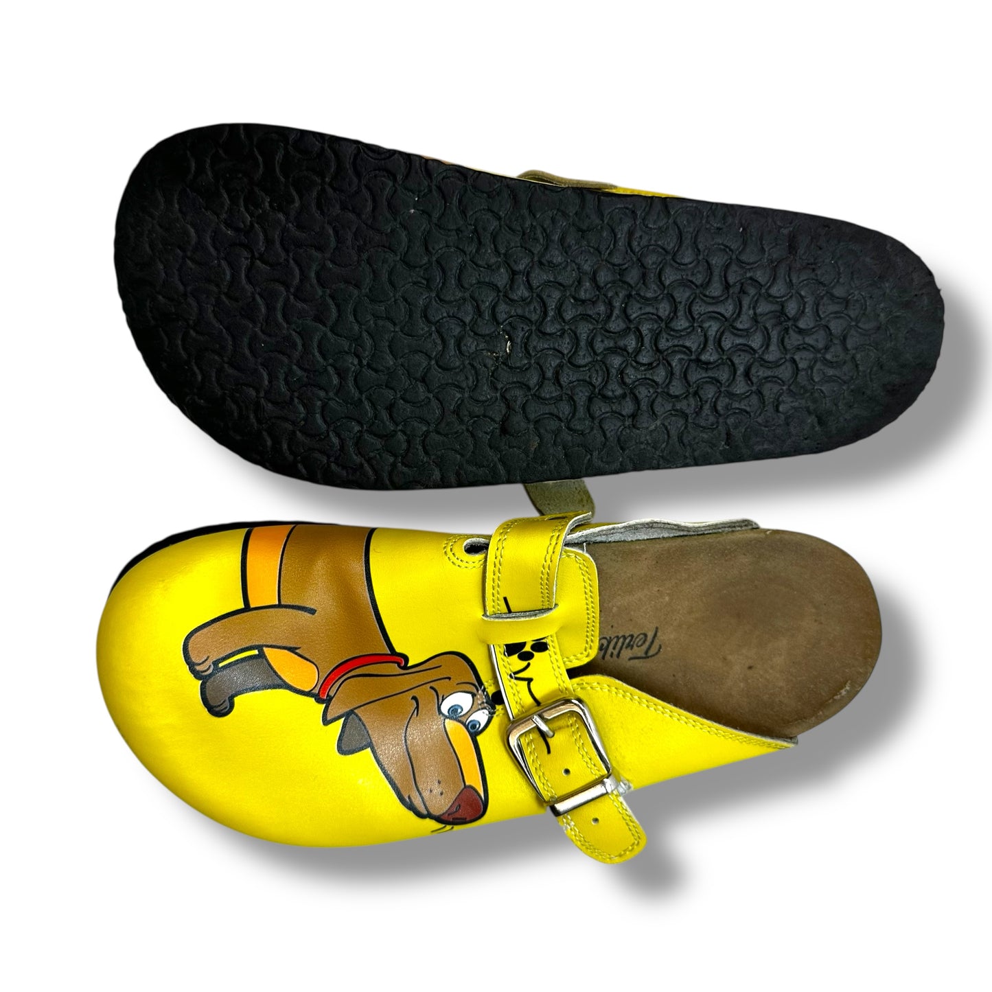 Shoes Flats By Clothes Mentor In Yellow, Size: 9
