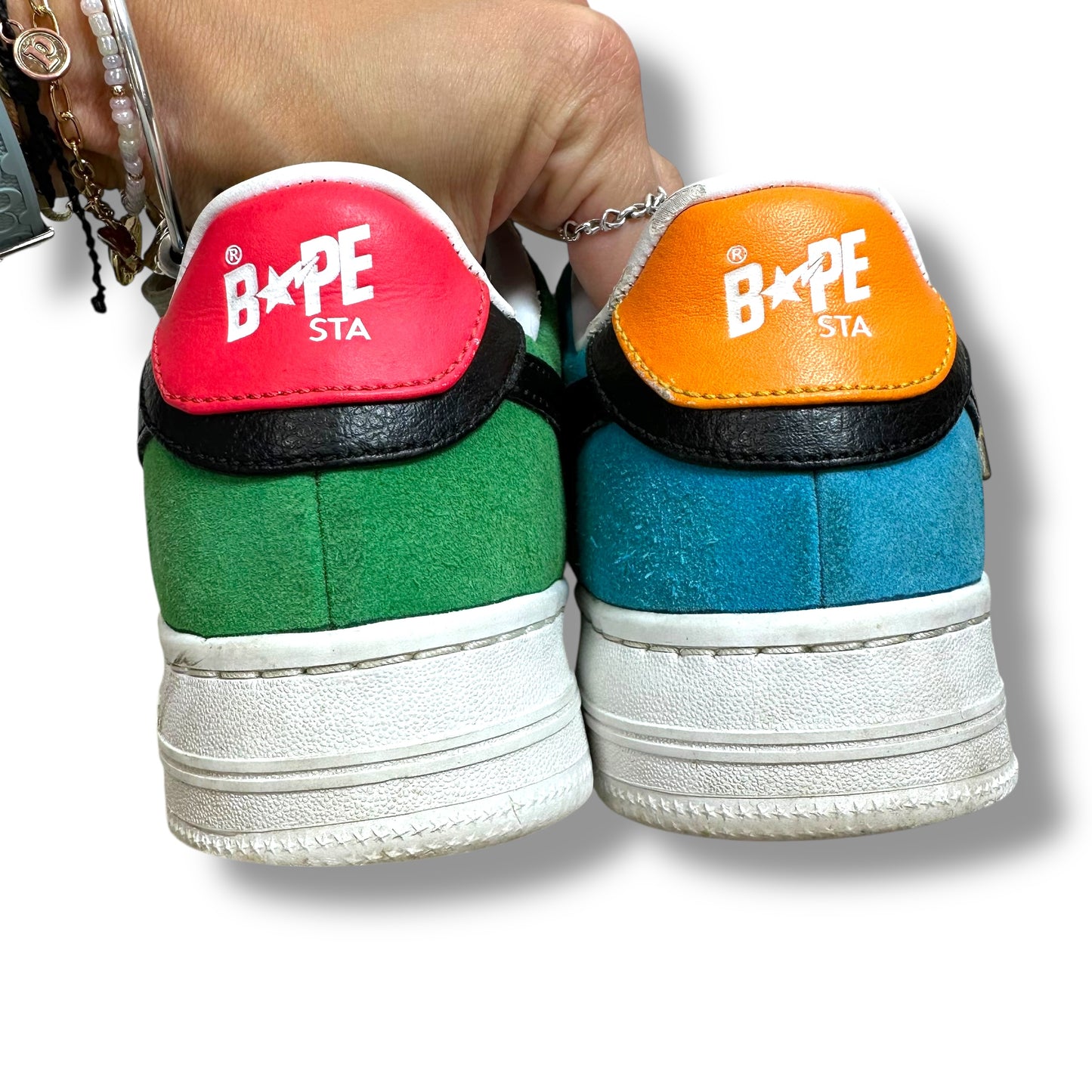 Bathing Ape BAPE STA™ Tokyo Sneakers shoes Athletic By In Multi-colored mens 6.5