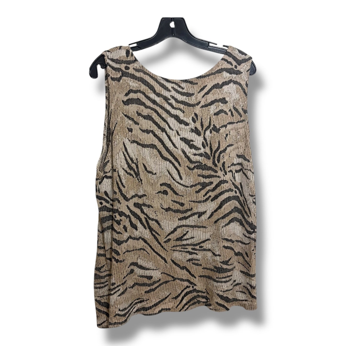 Cardigan By Chicos In Animal Print, Size: Xl