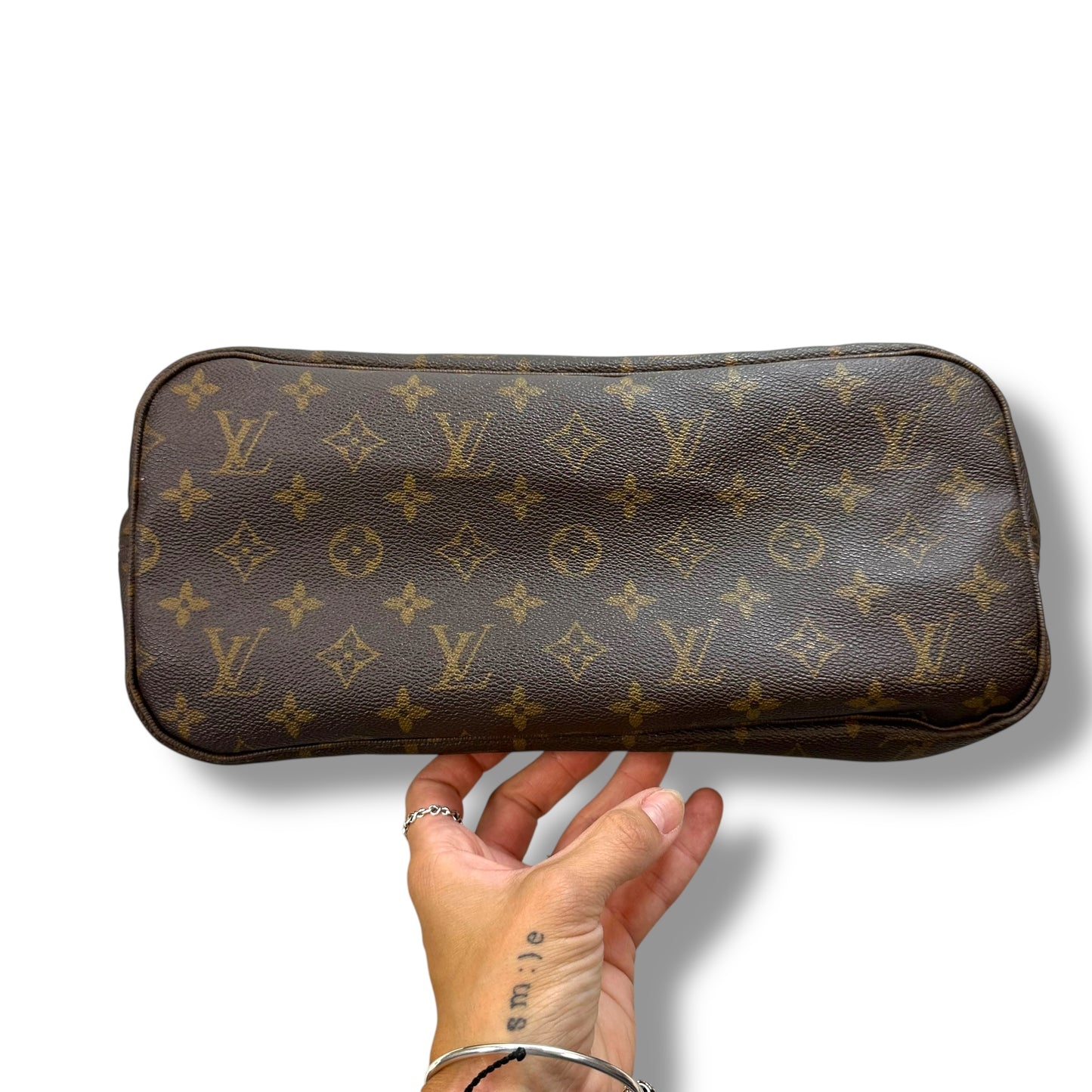 Neverfull MM Luxury Designer By Louis Vuitton, Size: Medium