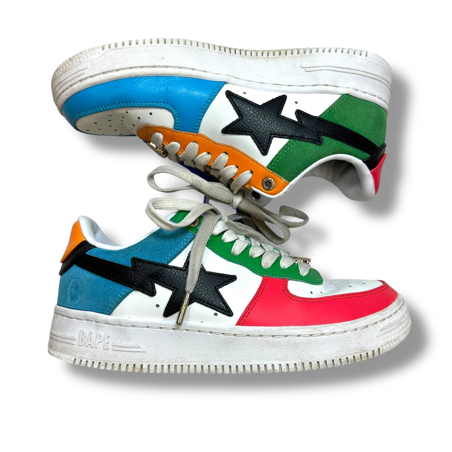 Bathing Ape BAPE STA™ Tokyo Sneakers shoes Athletic By In Multi-colored mens 6.5