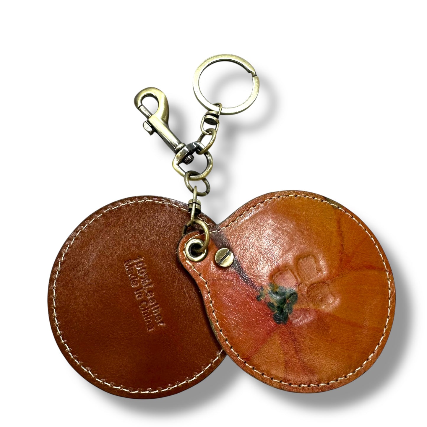 Handbag & mirror keychain charm Designer By Patricia Nash, Size: Small