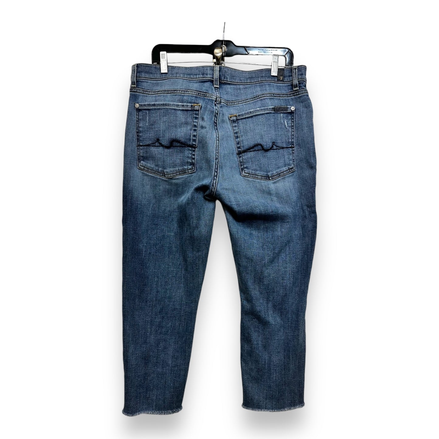 Jeans Boot Cut By 7 For All Mankind In Blue, Size: 8