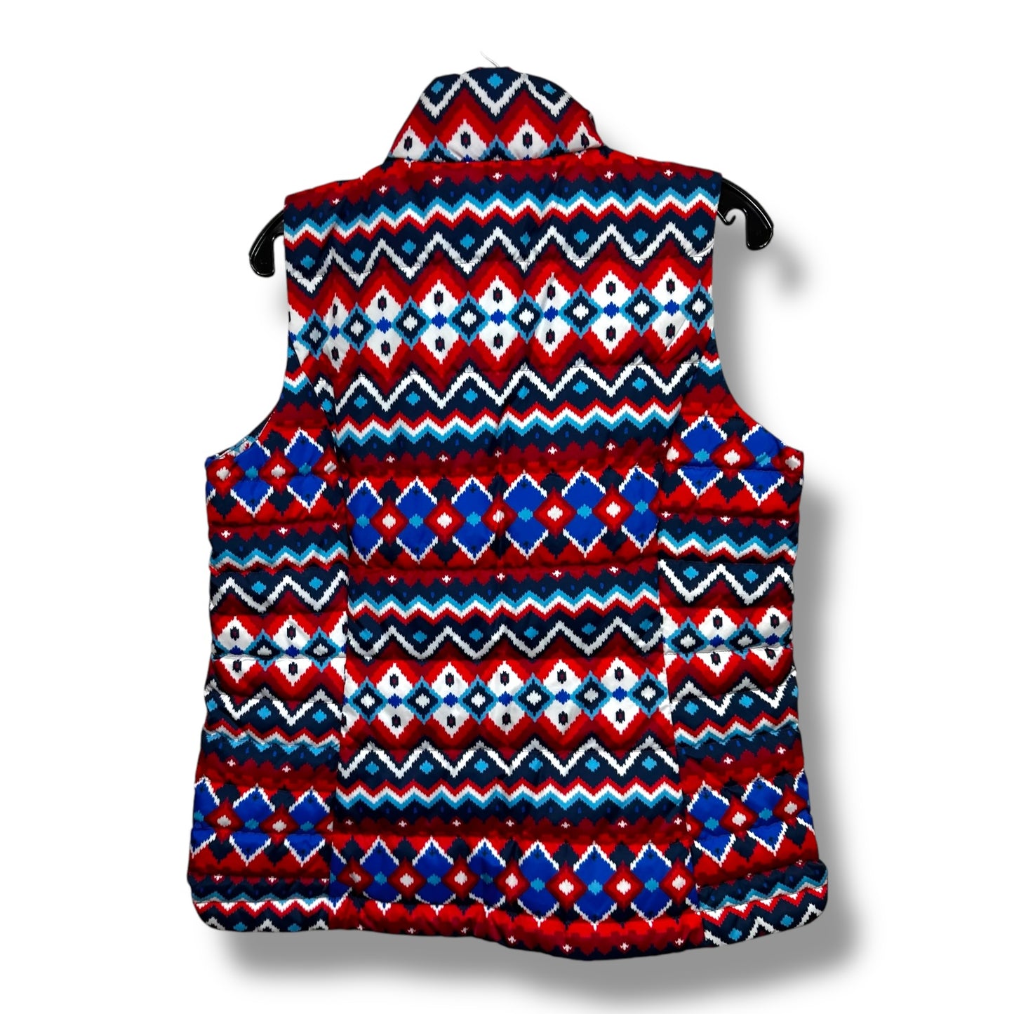 Vest Puffer & Quilted By Lands End In Multi-colored, Size: M