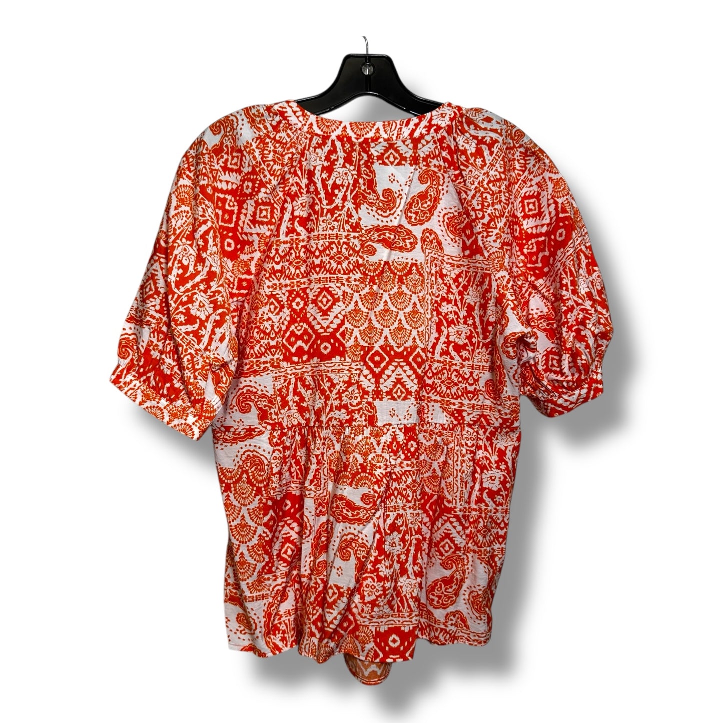 Top Short Sleeve By Clothes Mentor In Orange, Size: S