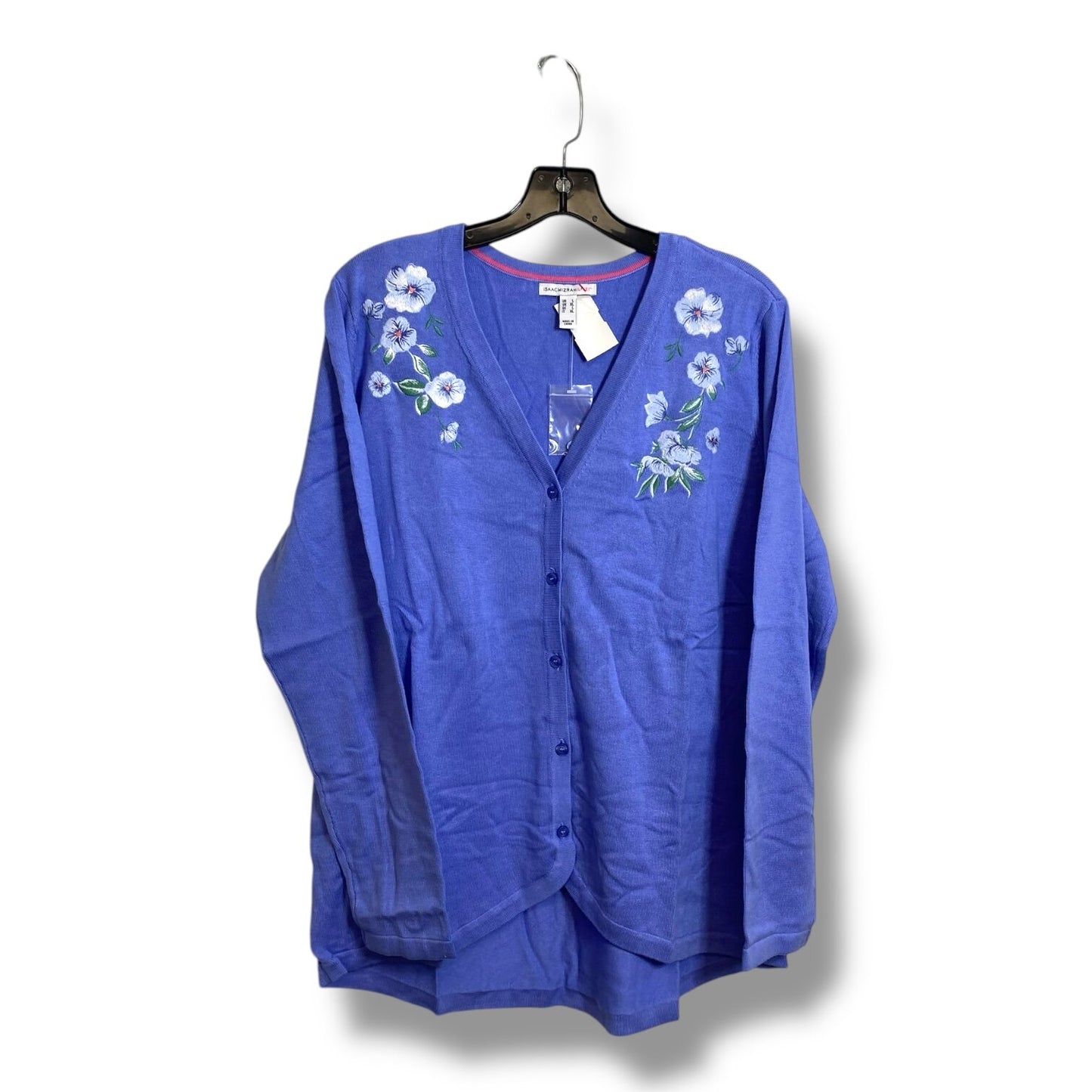 Cardigan By Isaac Mizrahi Live Qvc Size: L