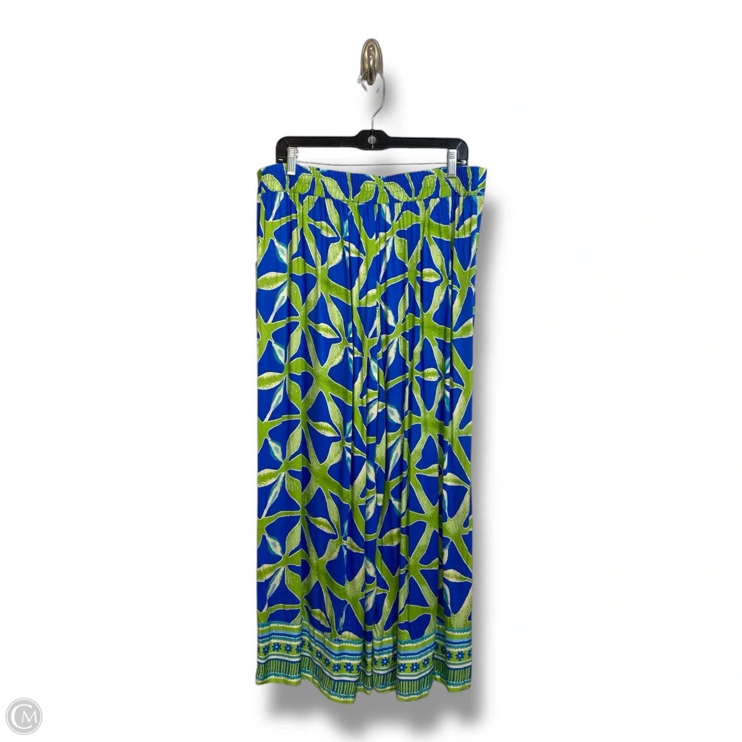 Pants Lounge By Haute Hippie In Blue & Green, Size: Xl