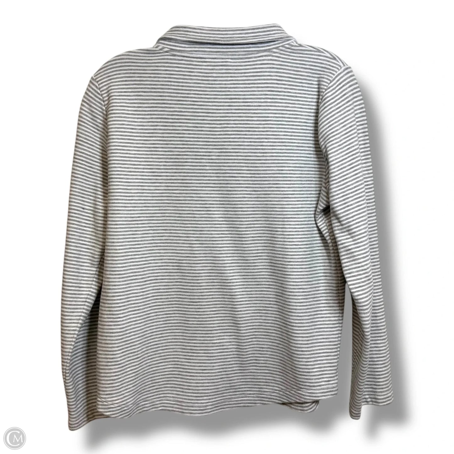 Top Long Sleeve By J. Crew In Striped Pattern, Size: M