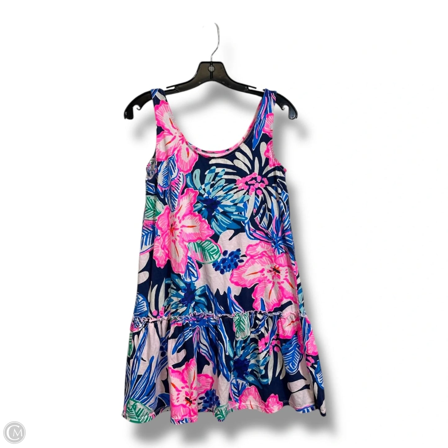 Dress Designer By Lilly Pulitzer In Blue & Pink, Size: Xxs