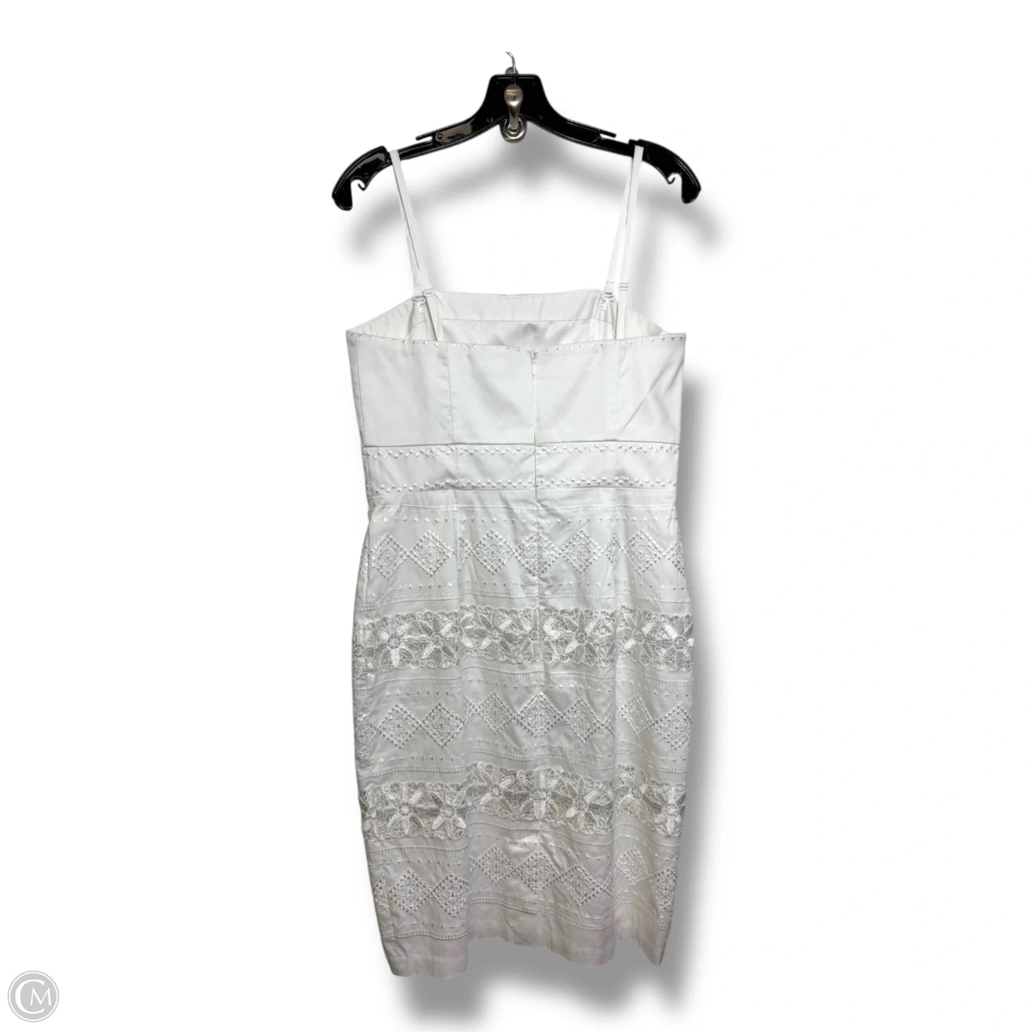 Dress Casual Short By White House Black Market In White, Size: 8
