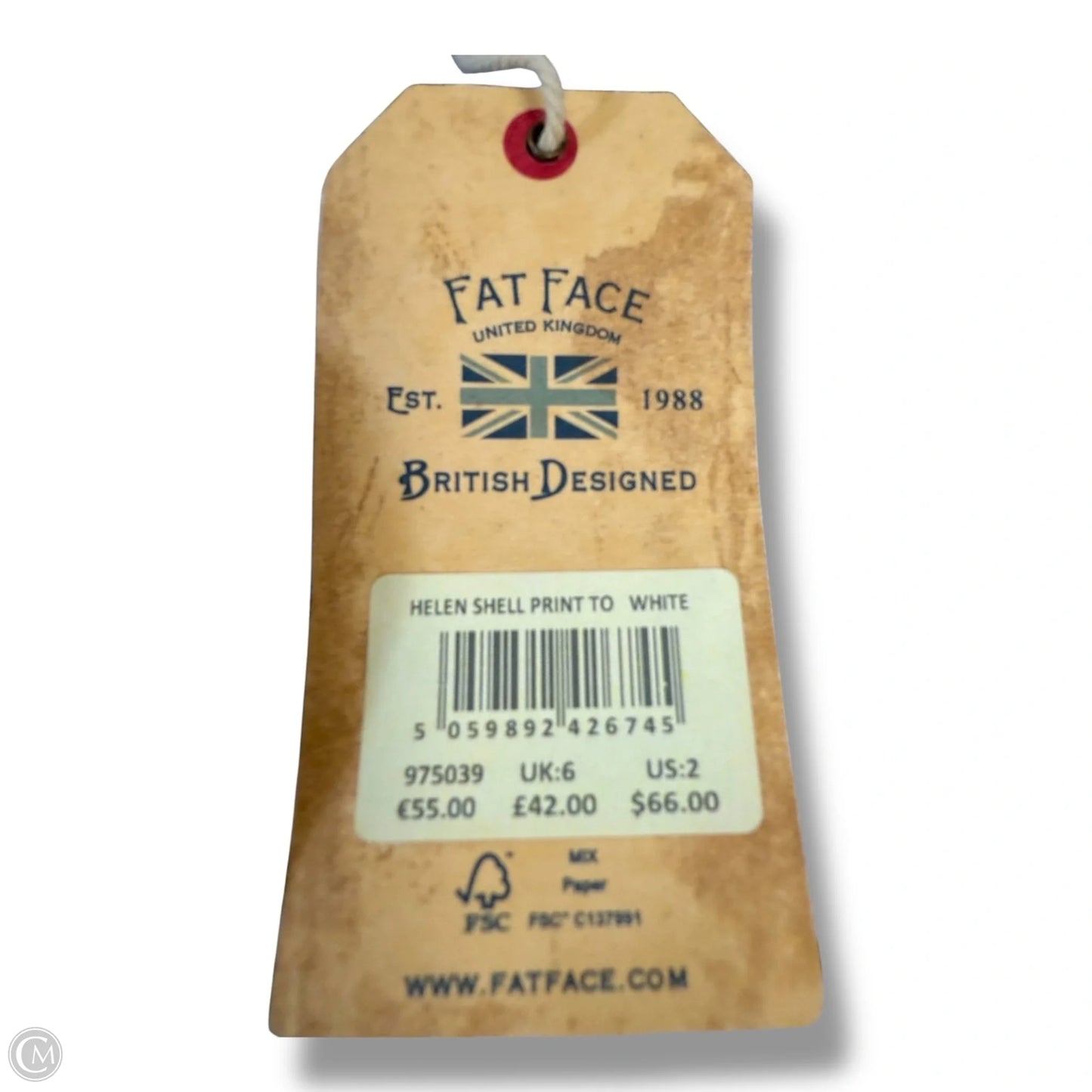 Top Sleeveless By Fatface In Blue, Size: 2