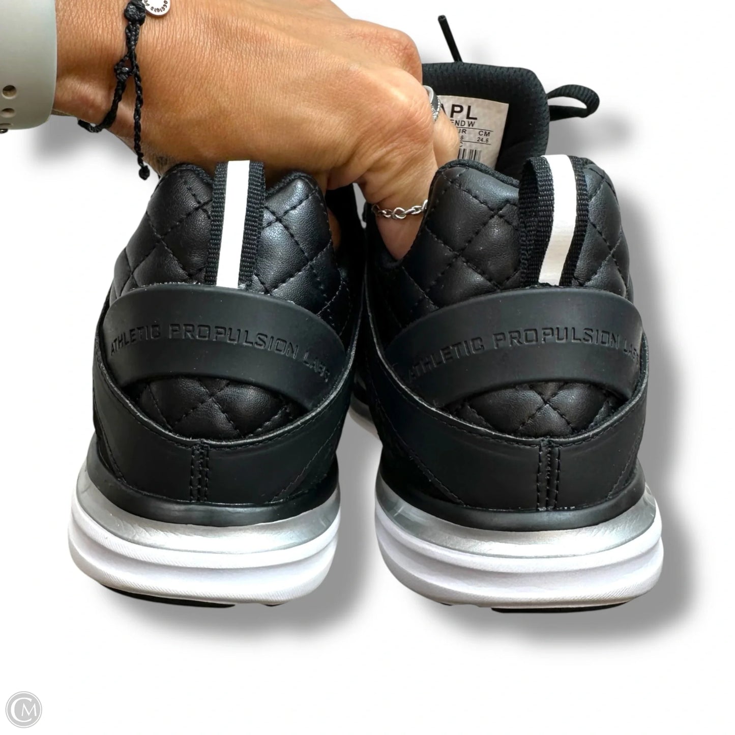 Shoes Sneakers By APL In Black, Size: 8