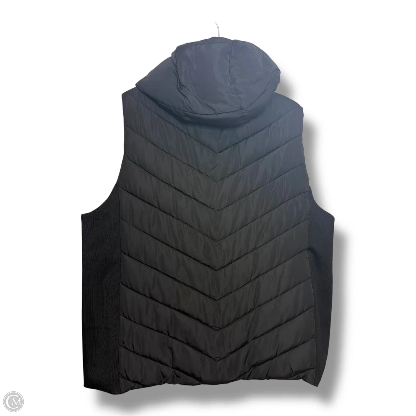 Vest Puffer & Quilted By Tahari By Arthur Levine In Black, Size: 1x