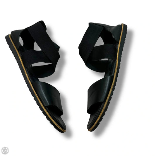 Sandals Flats By Sorel In Black, Size: 10