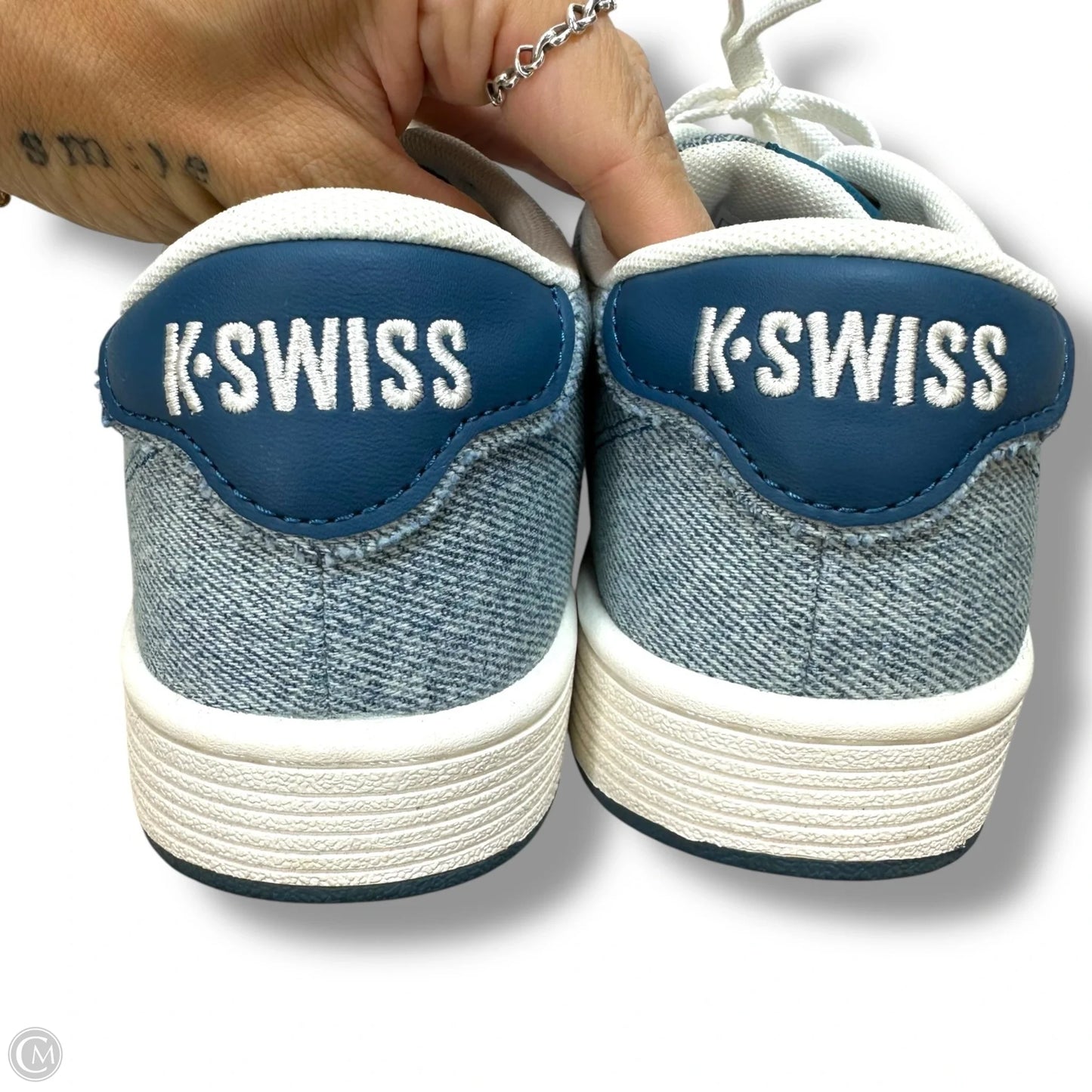 Shoes Sneakers By K Swiss In Blue, Size: 7.5