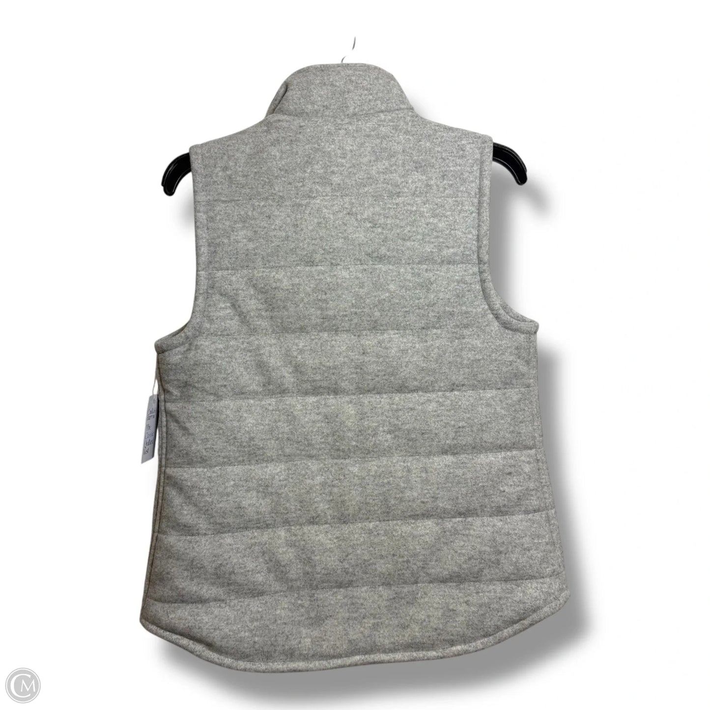Vest Puffer & Quilted By Croft And Barrow In Grey, Size: S