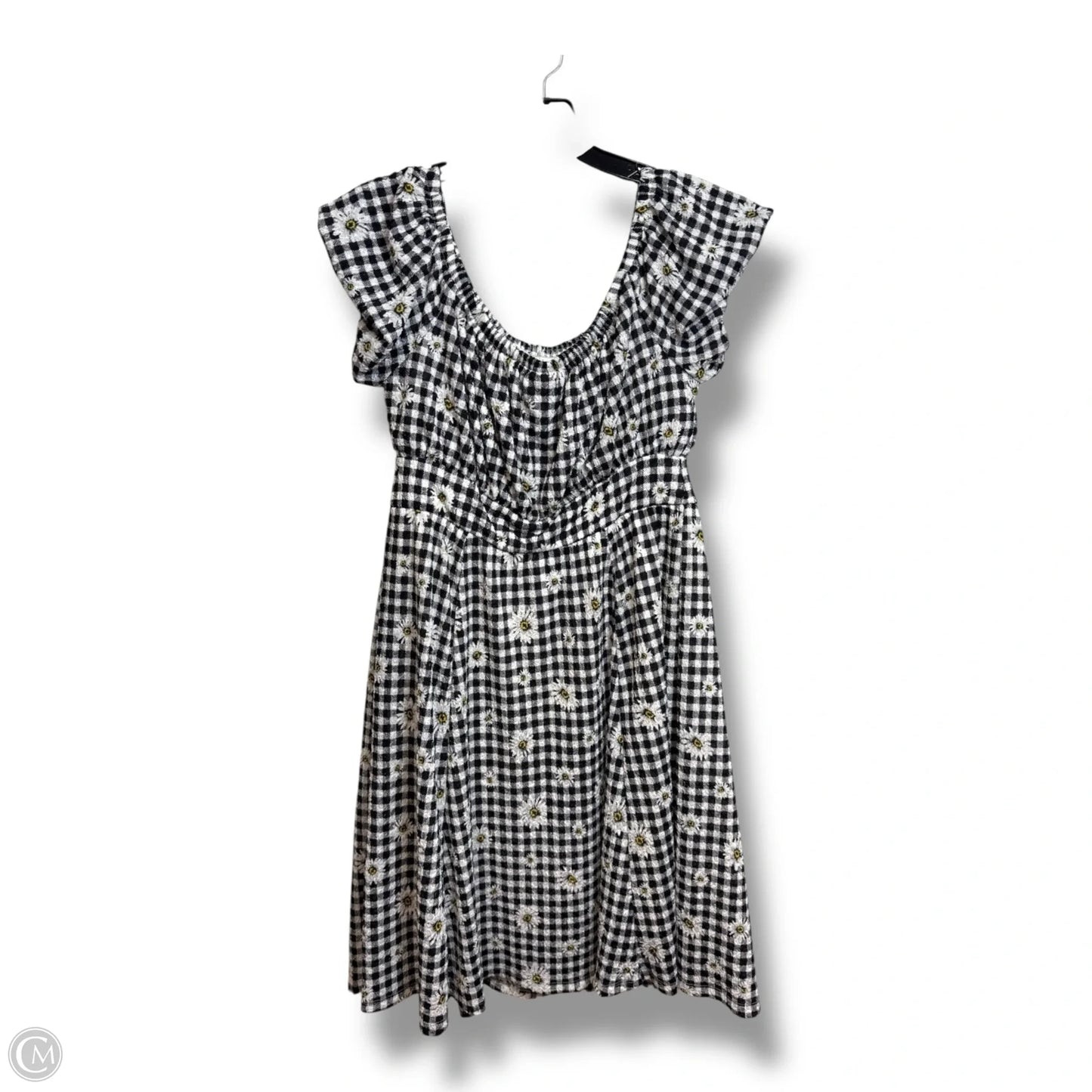 Dress Casual Short By Torrid In Black & White, Size: M