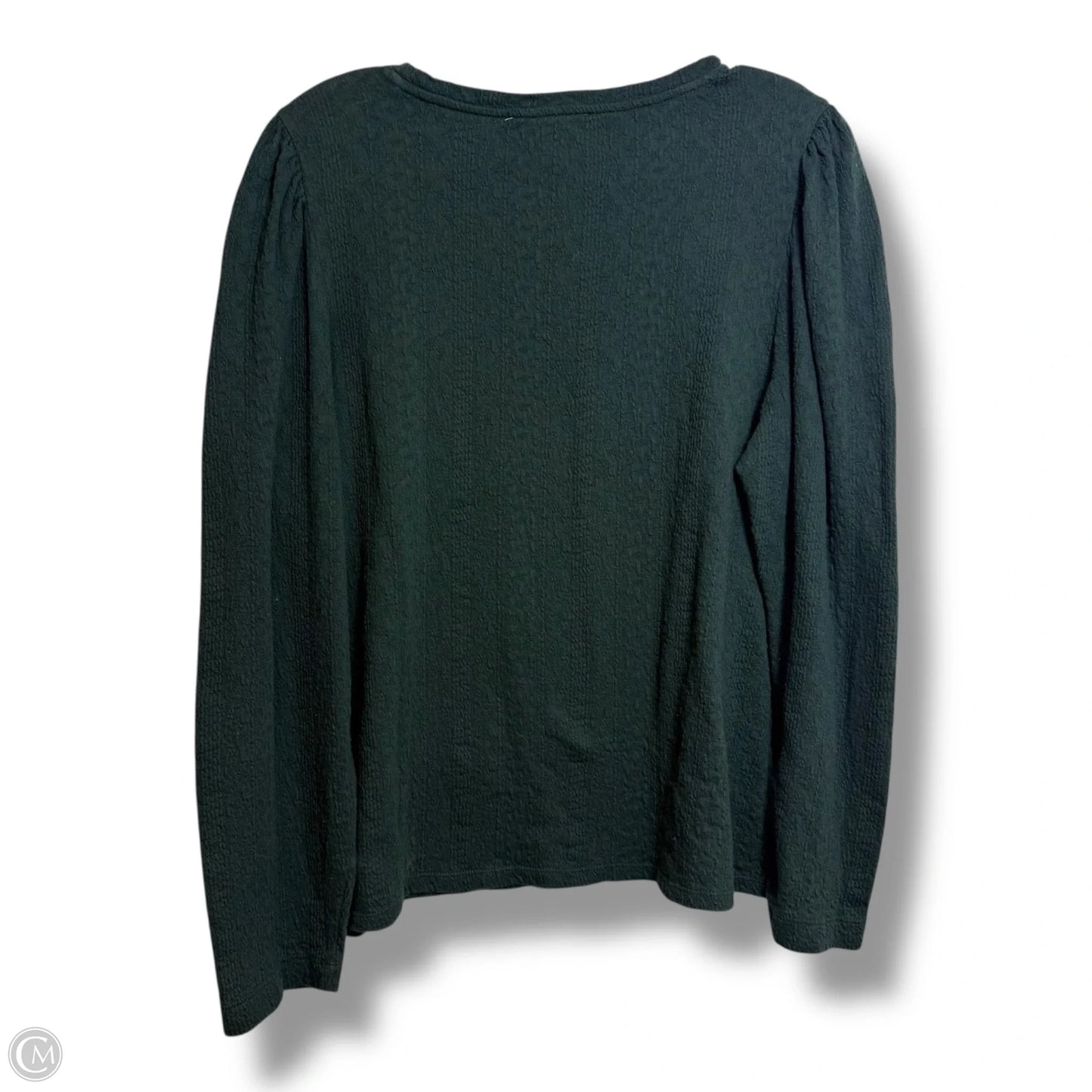 Top Long Sleeve By Loft In Green, Size: Xl