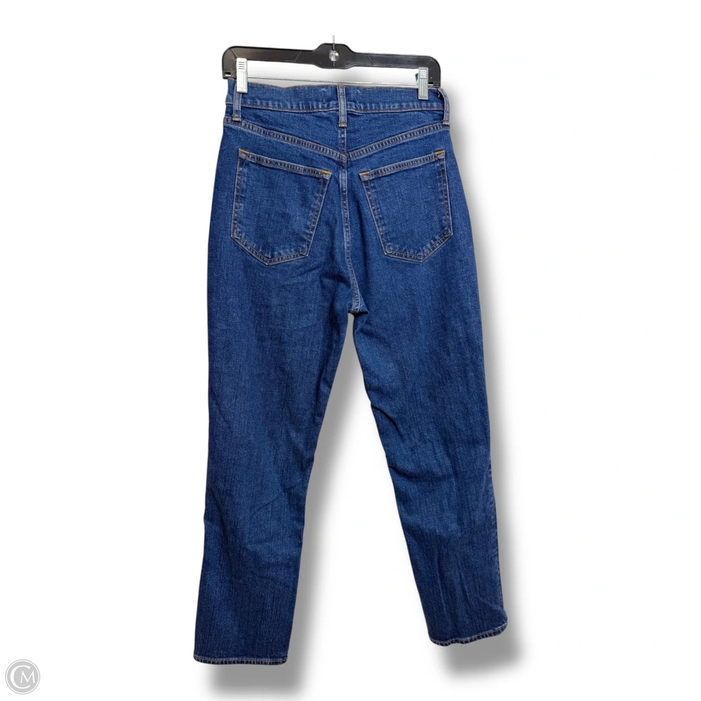 Jeans ankle straight Cut By Abercrombie And Fitch In Blue, Size: 6