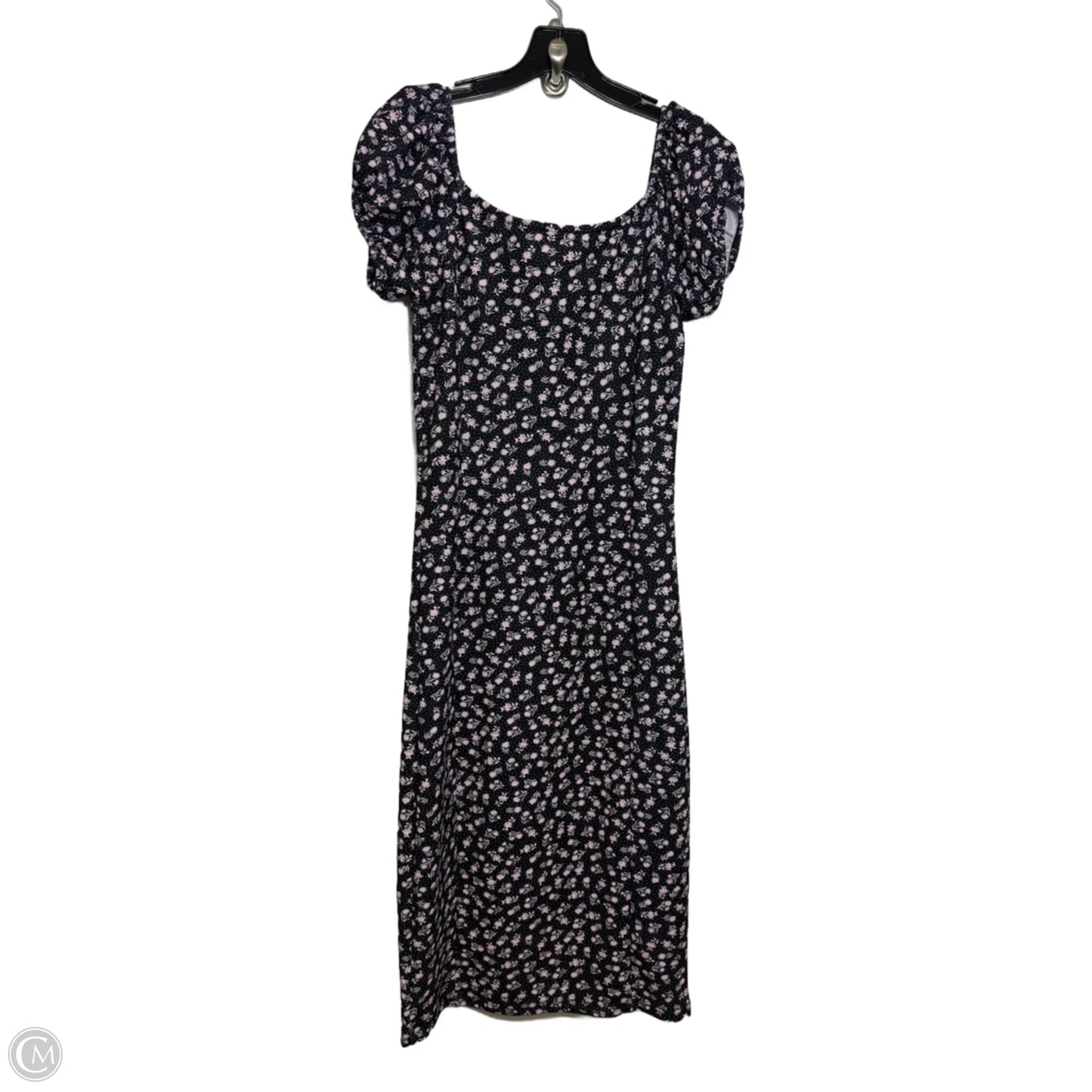 Dress Casual Midi By Betsey Johnson In Floral Print, Size: M