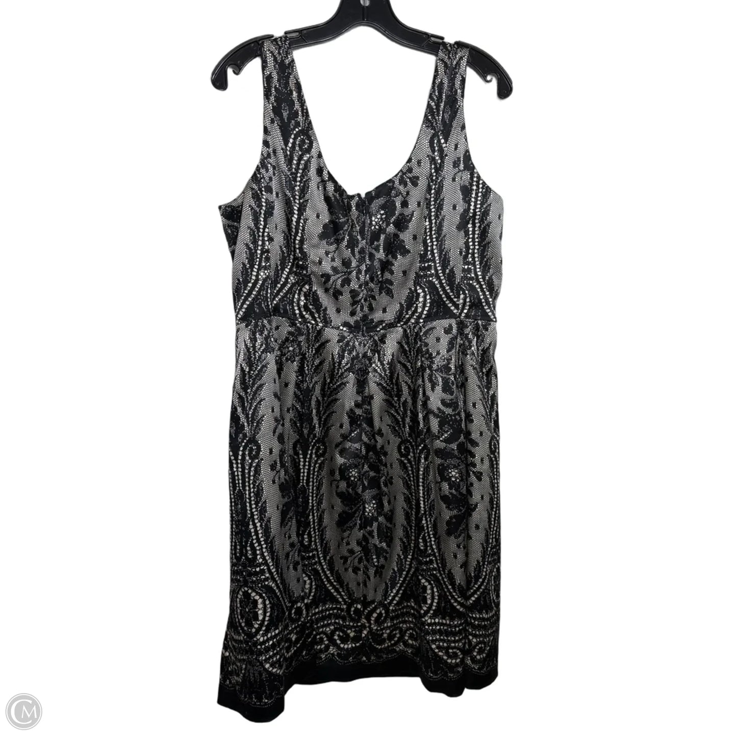 Dress Casual Short By Nine West Apparel In Black, Size: 14