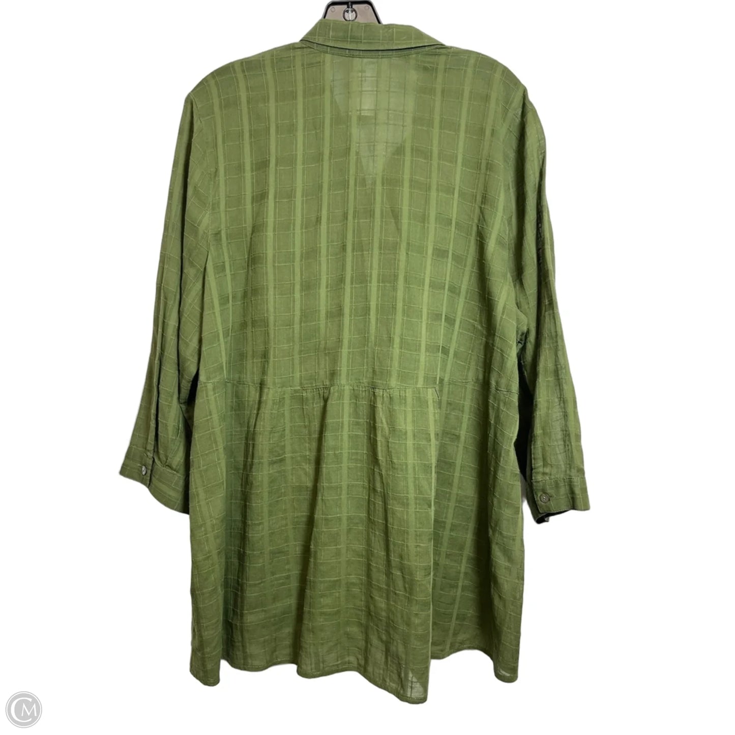 Top Long Sleeve By J. Jill In Green, Size: L