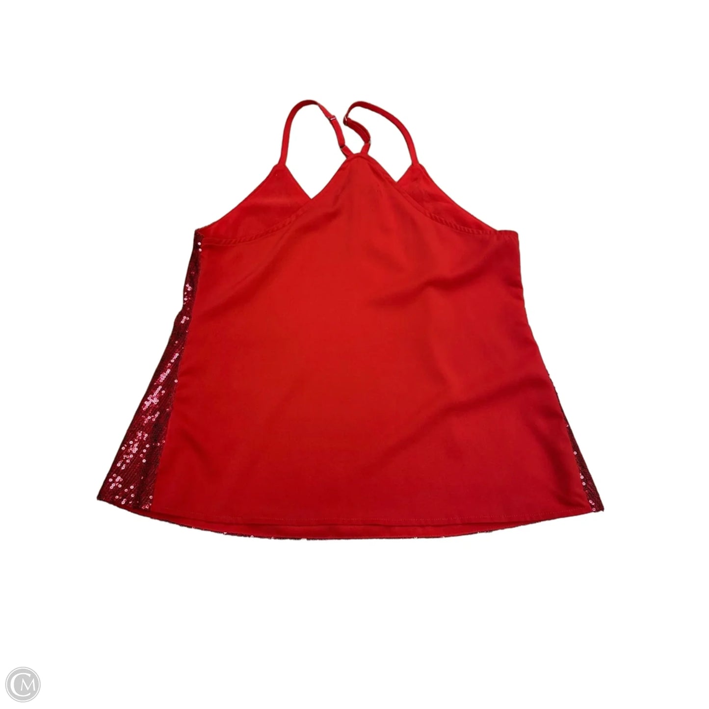 Top Sleeveless By Grace Karin In Red, Size: M