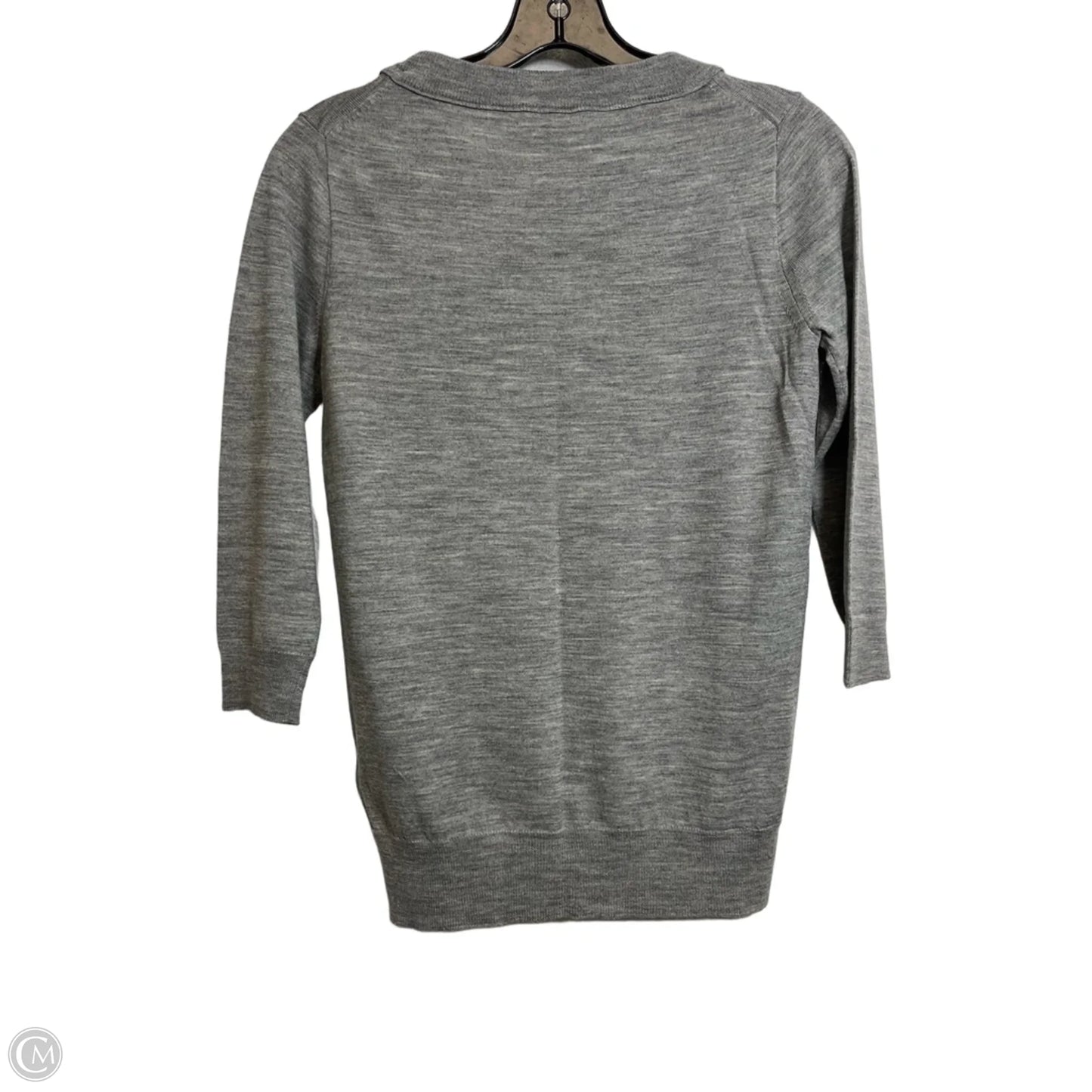 Top Long Sleeve By J. Crew In Grey, Size: Xs