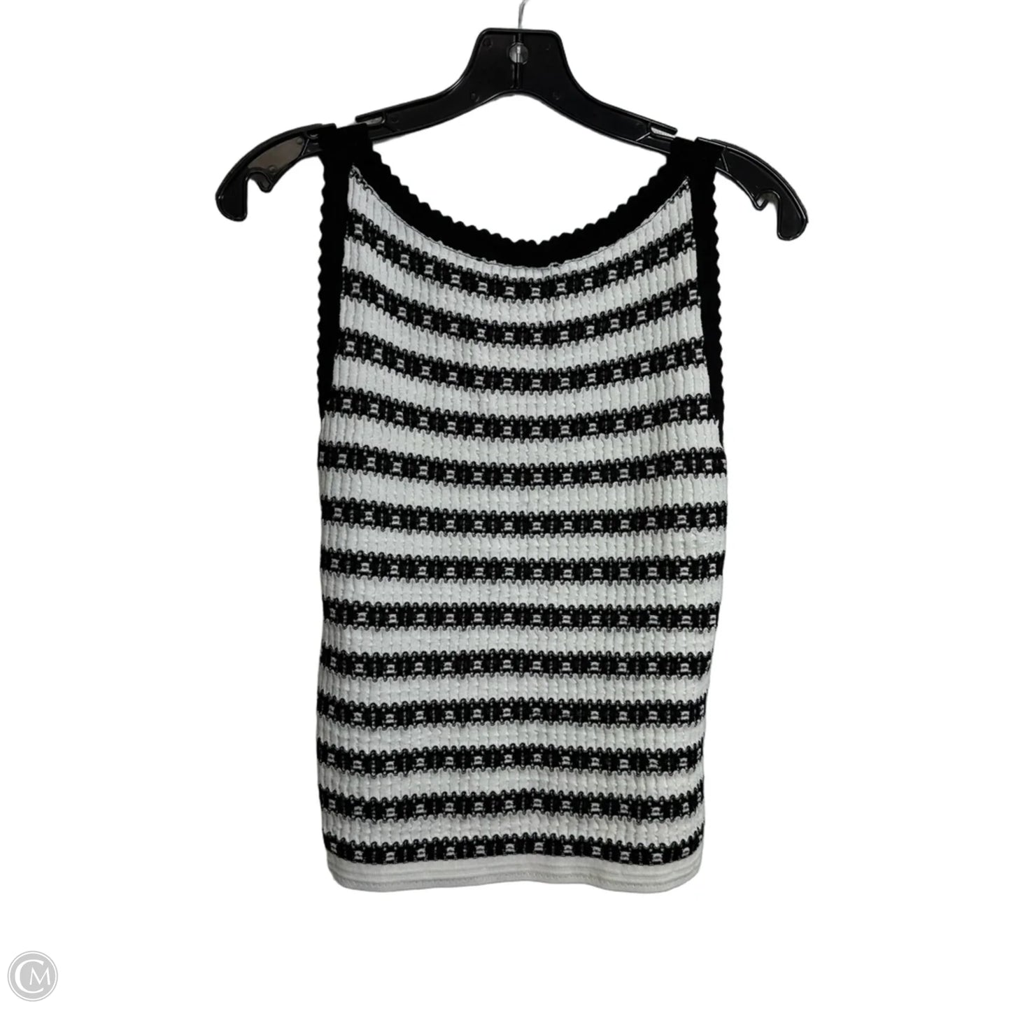 Top Sleeveless By White House Black Market In Striped Pattern, Size: Xl