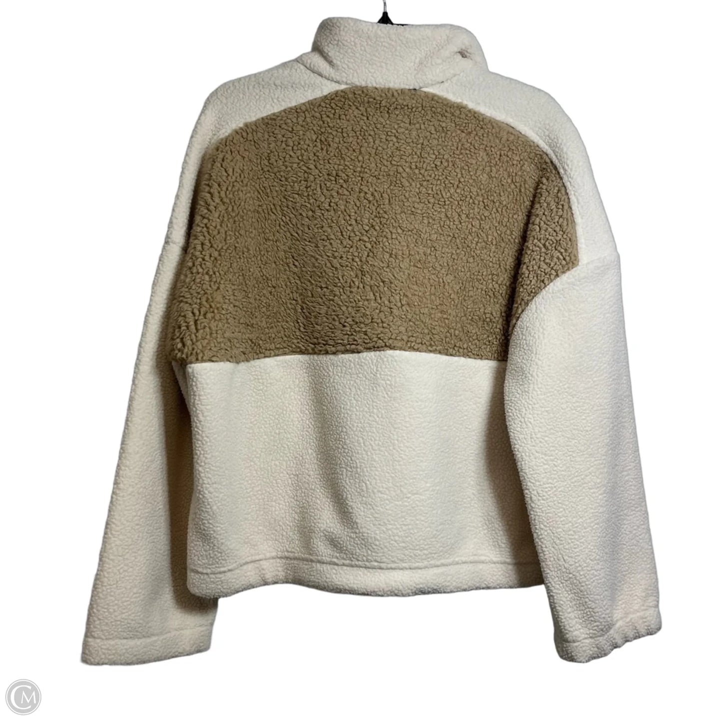 Sweatshirt Crewneck By Columbia In Tan, Size: L