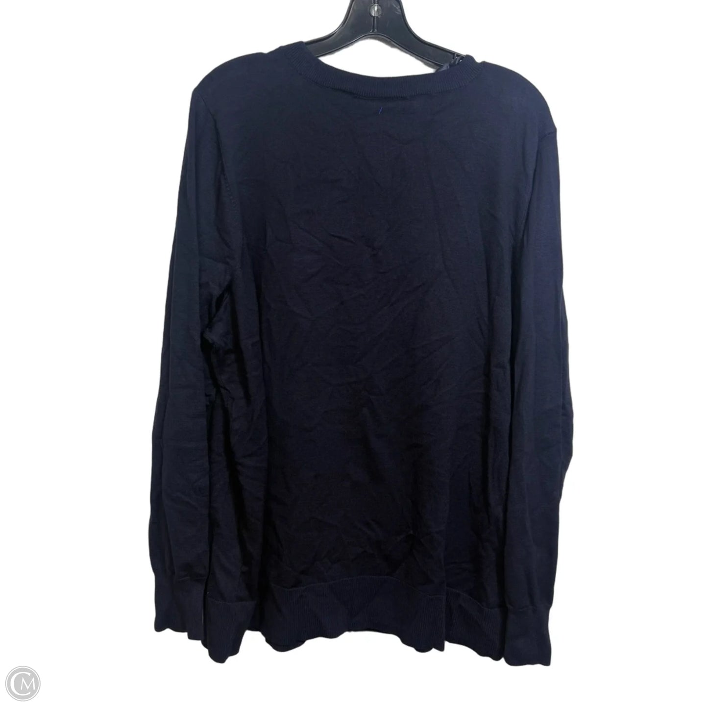 Cardigan By Lane Bryant In Navy, Size: 22