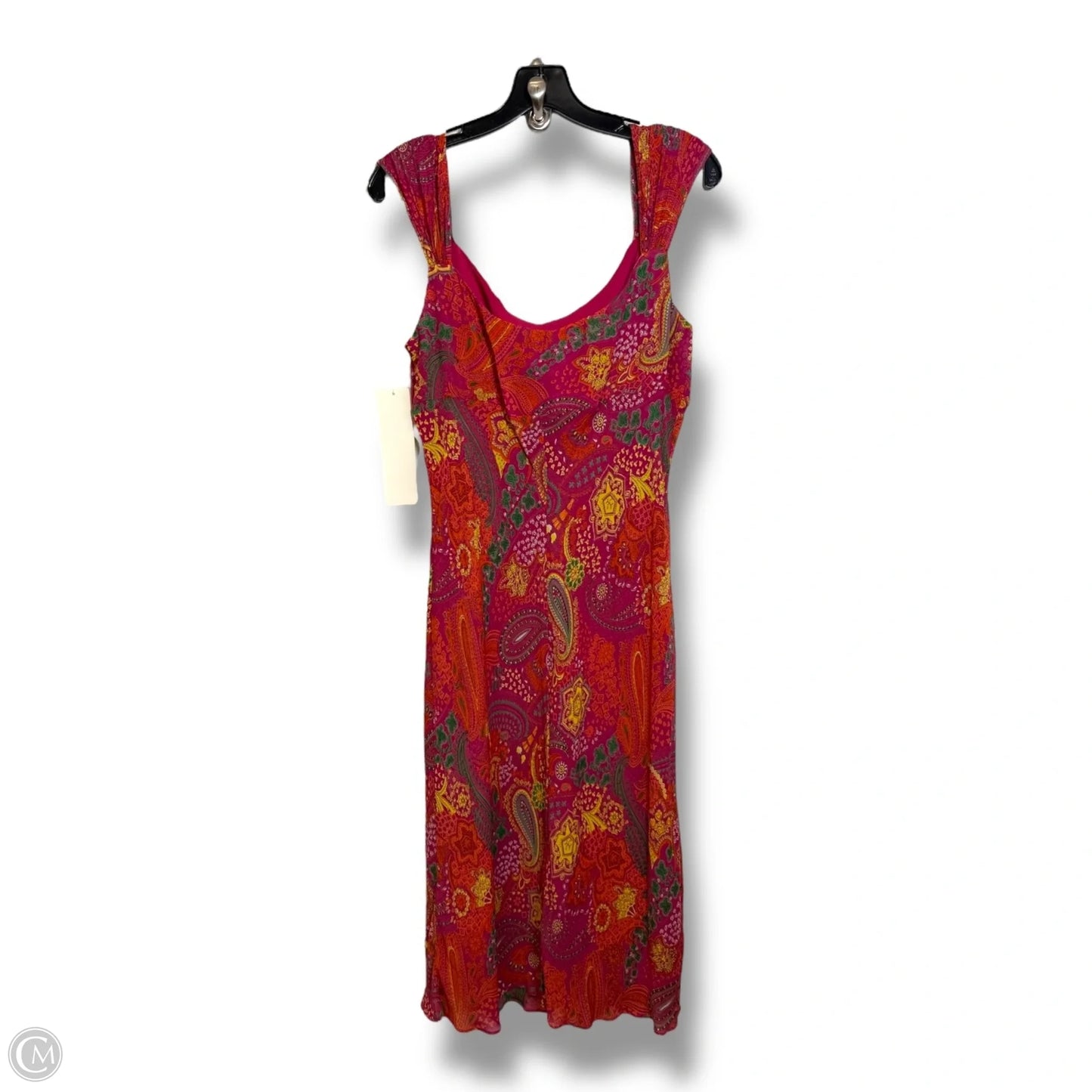 Dress Casual Midi By MICA In Paisley Print, Size: 12