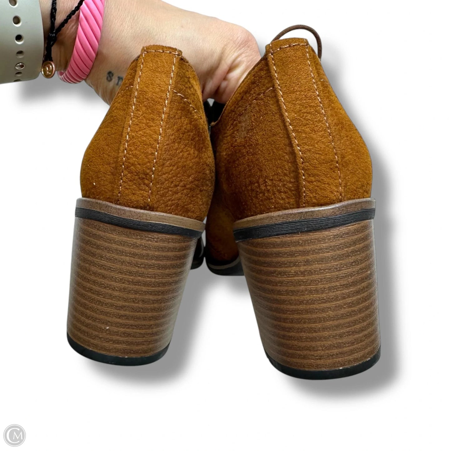 Shoes Heels Block By White Mountain In Tan, Size: 8.5