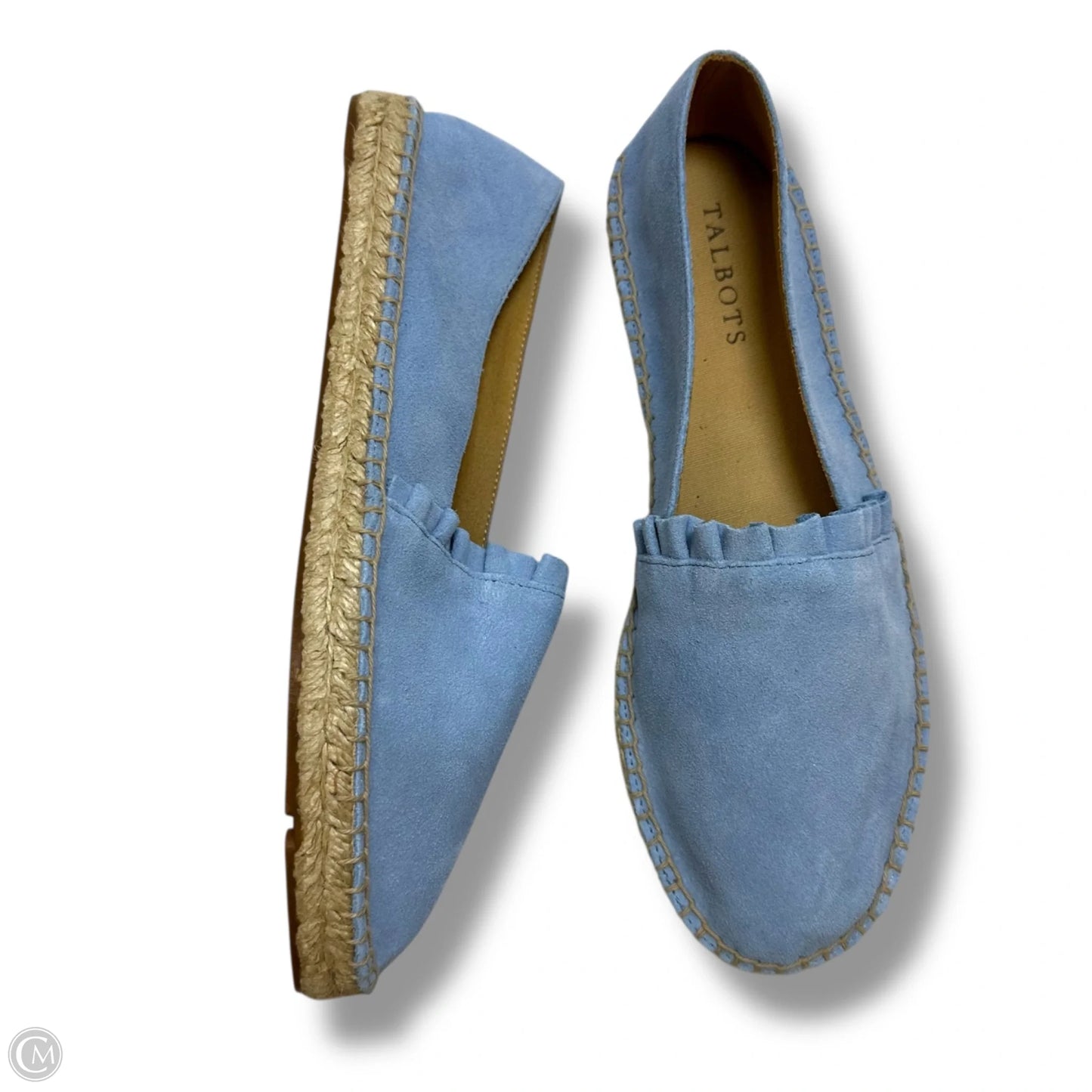 Shoes Flats By Talbots In Blue, Size: 8.5