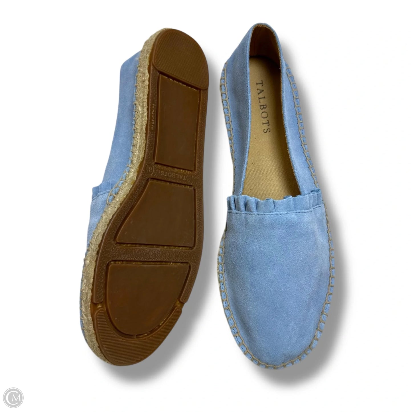 Shoes Flats By Talbots In Blue, Size: 8.5