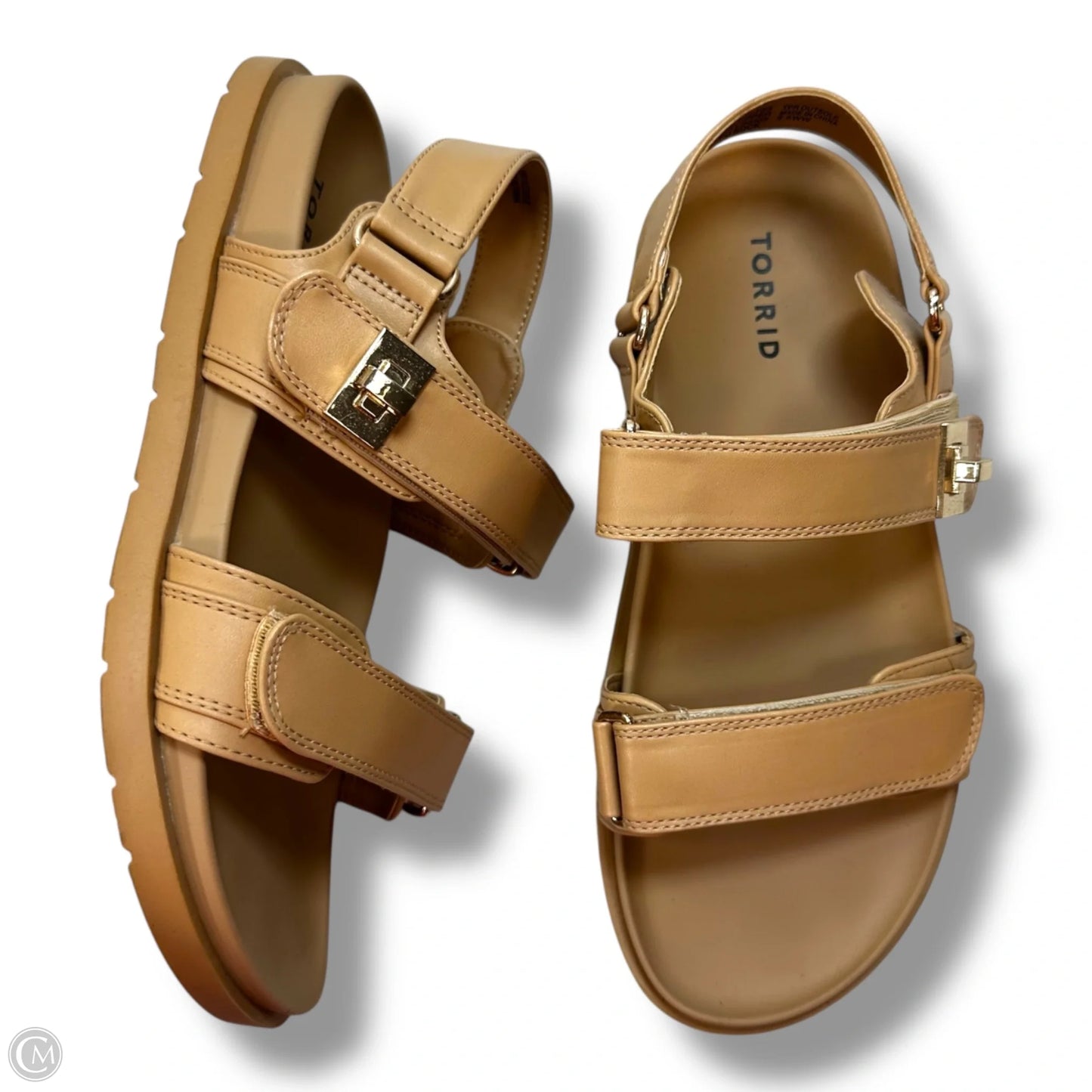 Sandals Flats By Torrid In Multi-colored, Size: 9.5