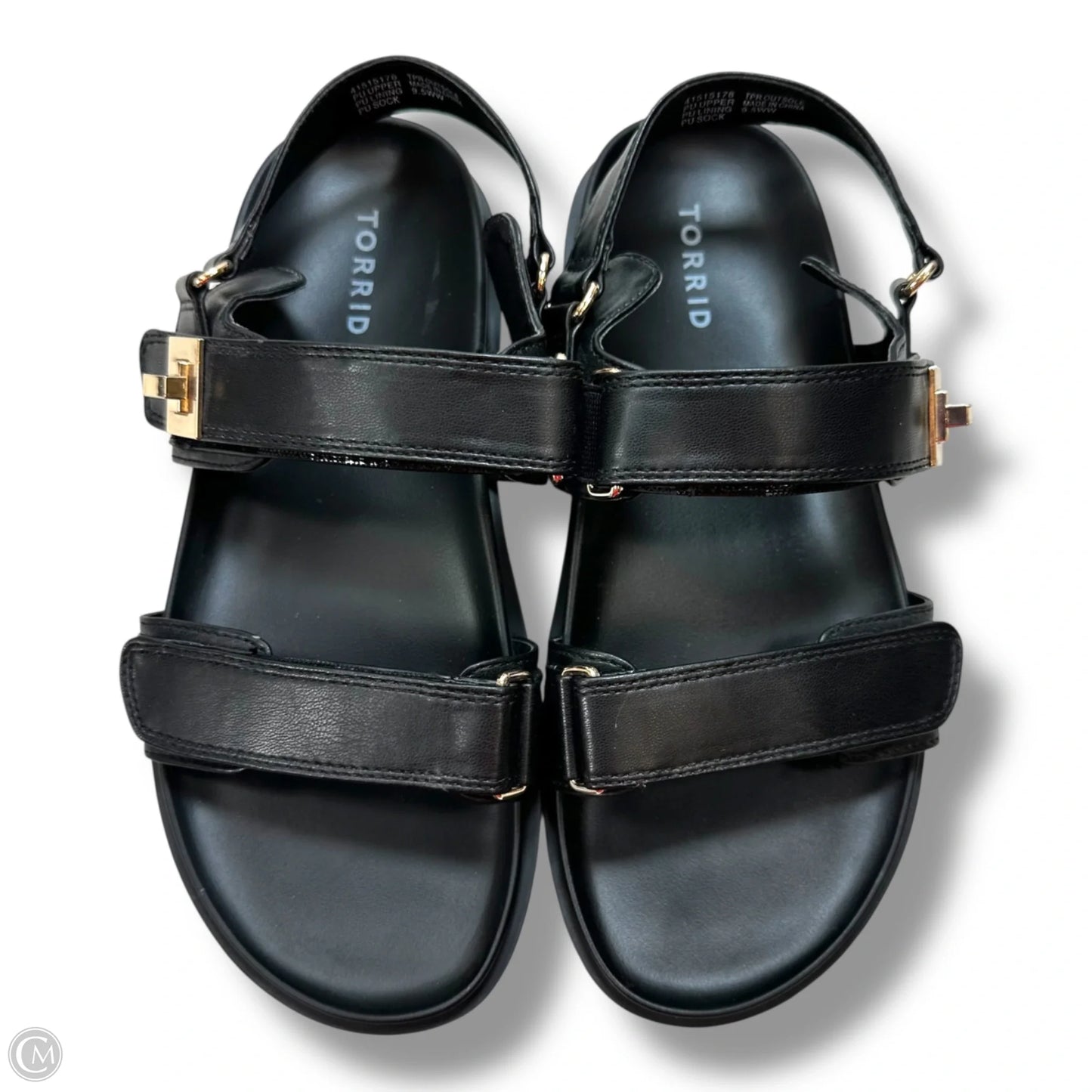 Sandals Flats By Torrid In Multi-colored, Size: 9.5