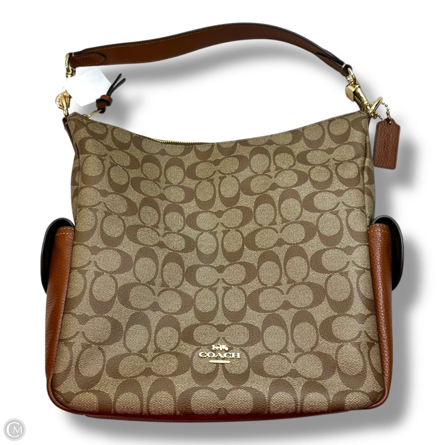 Pennie Handbag Designer By Coach, Size: Large