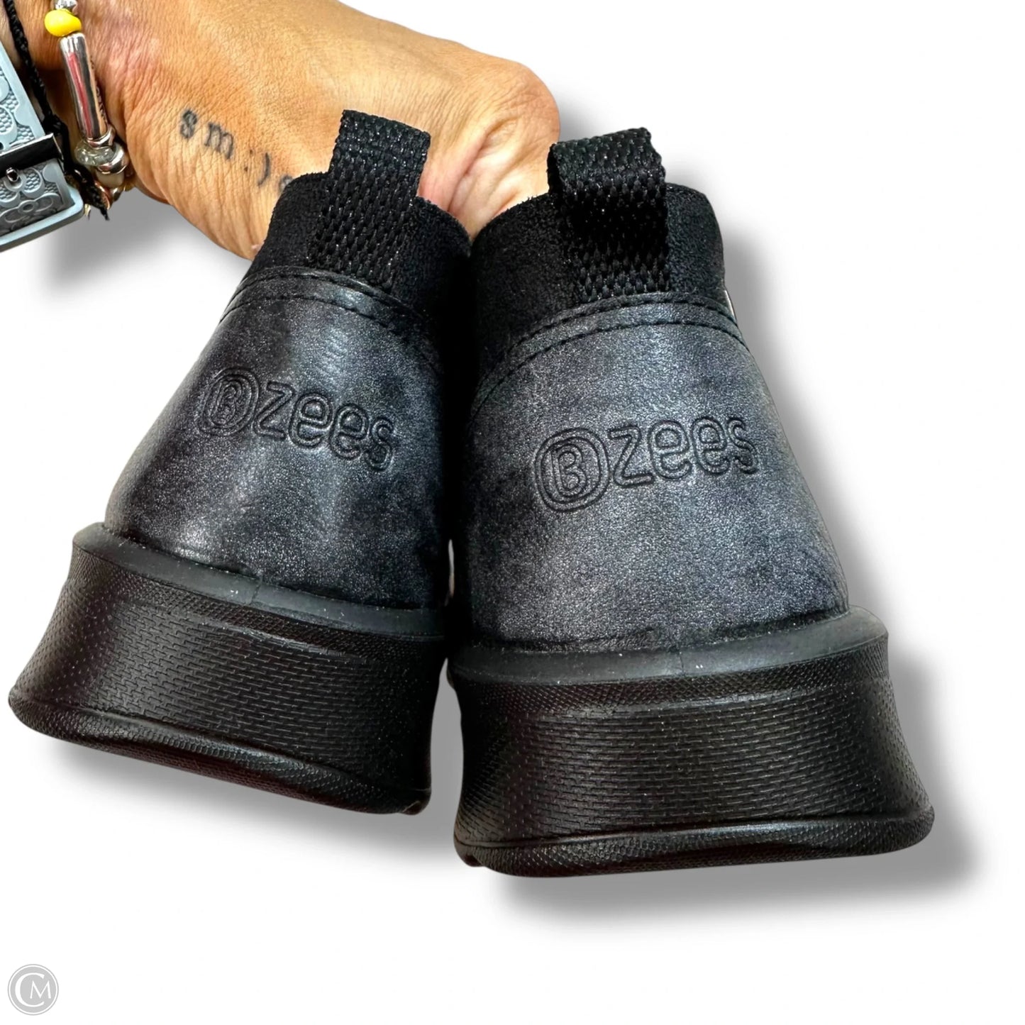 Boots Ankle Flats By Bzees In Black, Size: 7