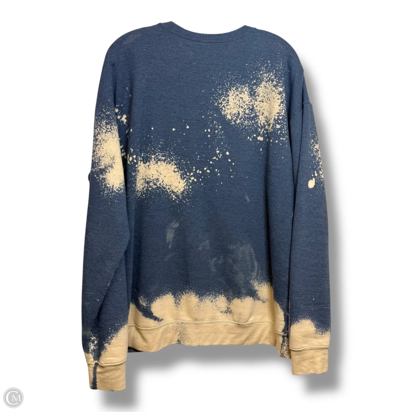 Mama Sweatshirt Collar By Tultex In Blue, Size: L