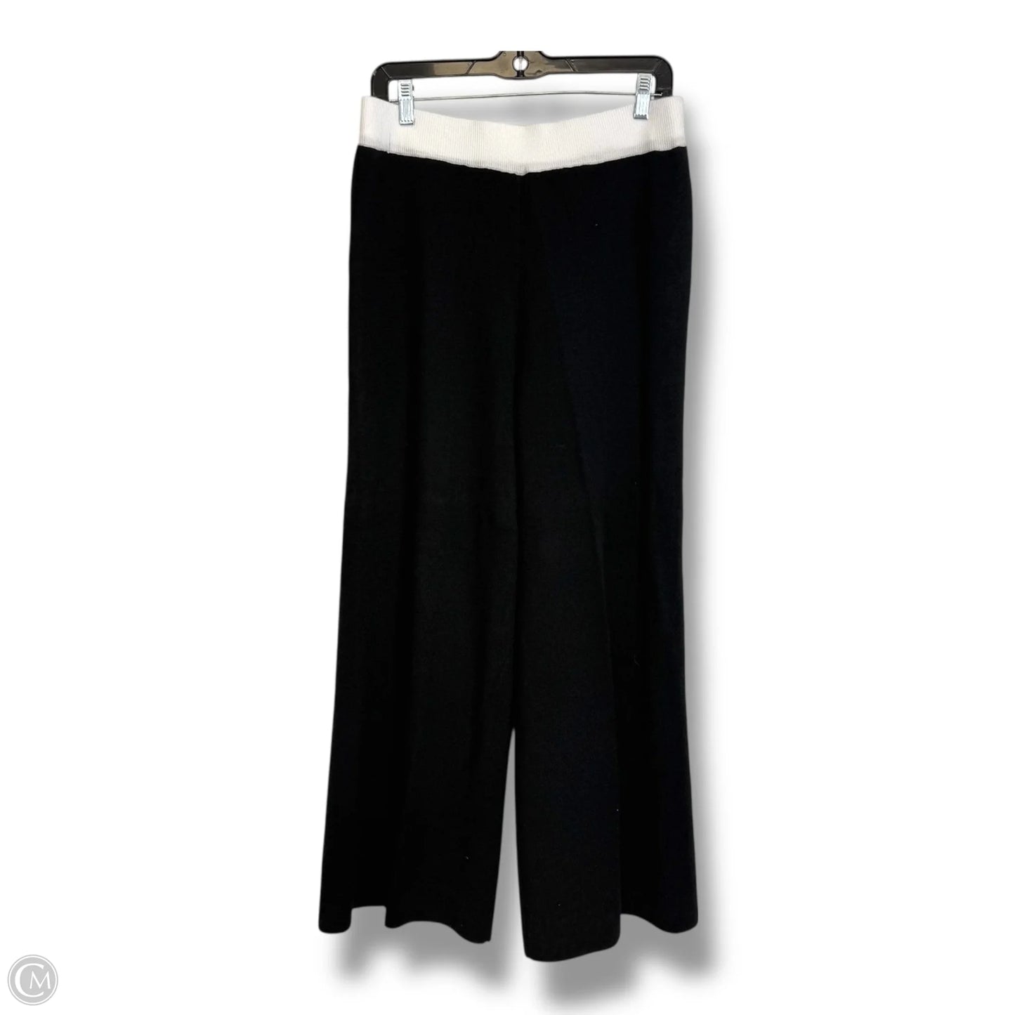 Pants Set 2pc By Clothes Mentor In Black & White, Size: L