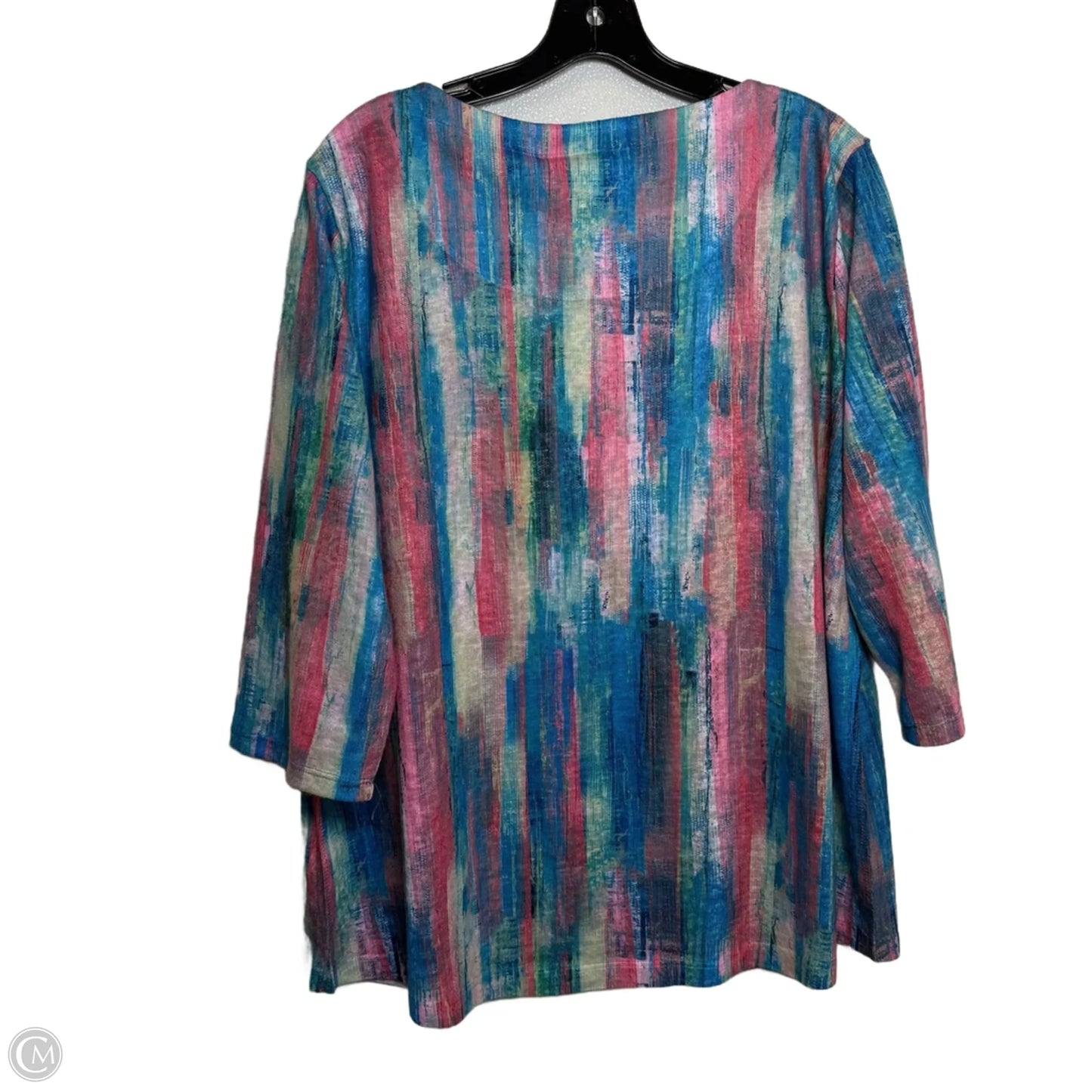 Top Long Sleeve Basic By French Dressing In Multi-colored, Size: Xxl