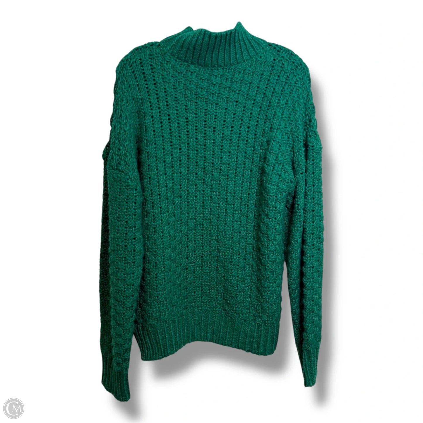 Sweater By Clothes Mentor In Green, Size: L
