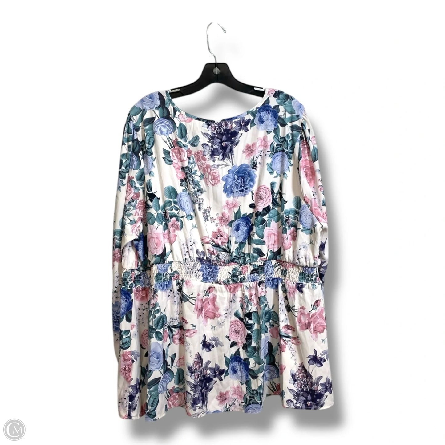 Top Long Sleeve By Torrid In Floral Print, Size: 3x