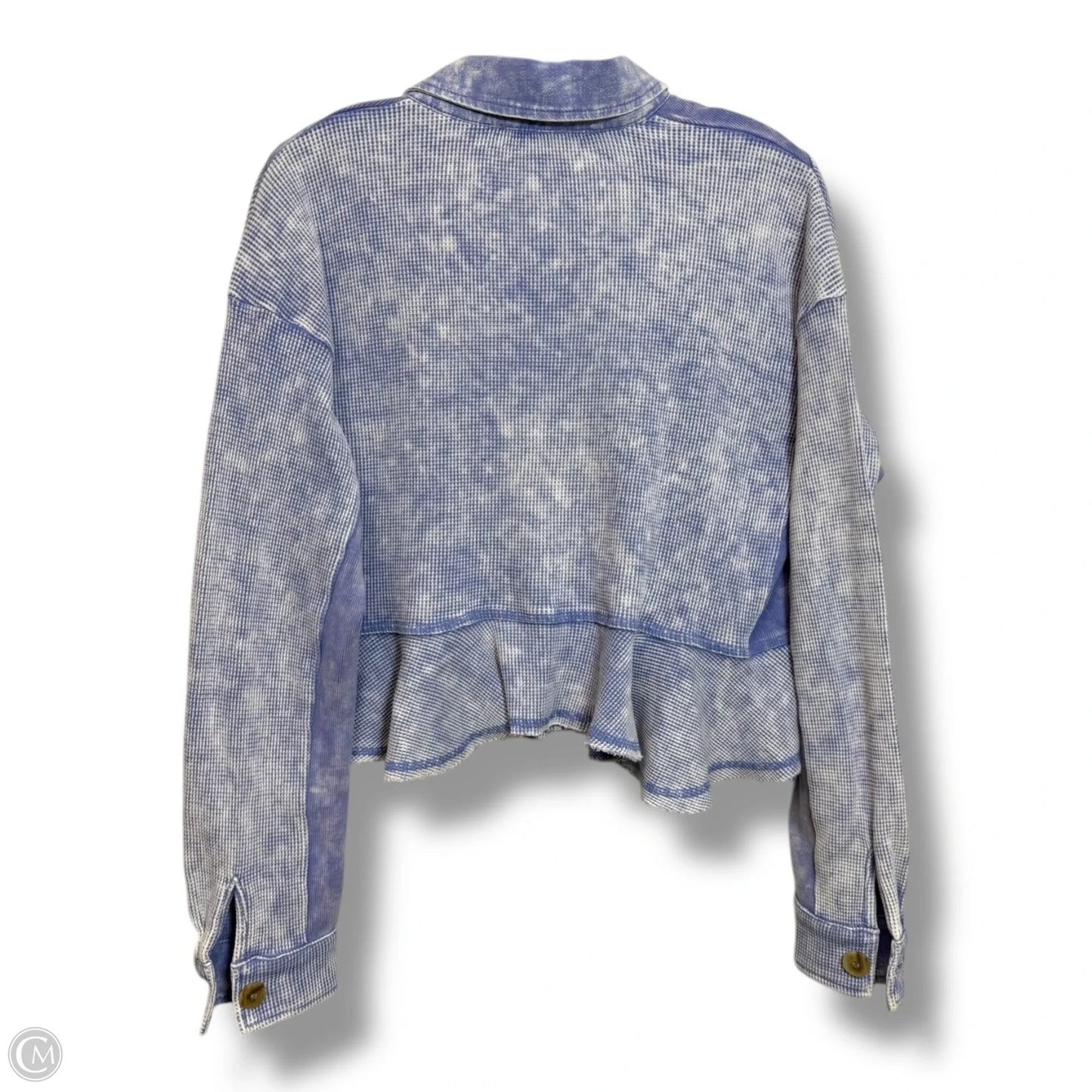 Top Long Sleeve By Mystree In Purple, Size: S