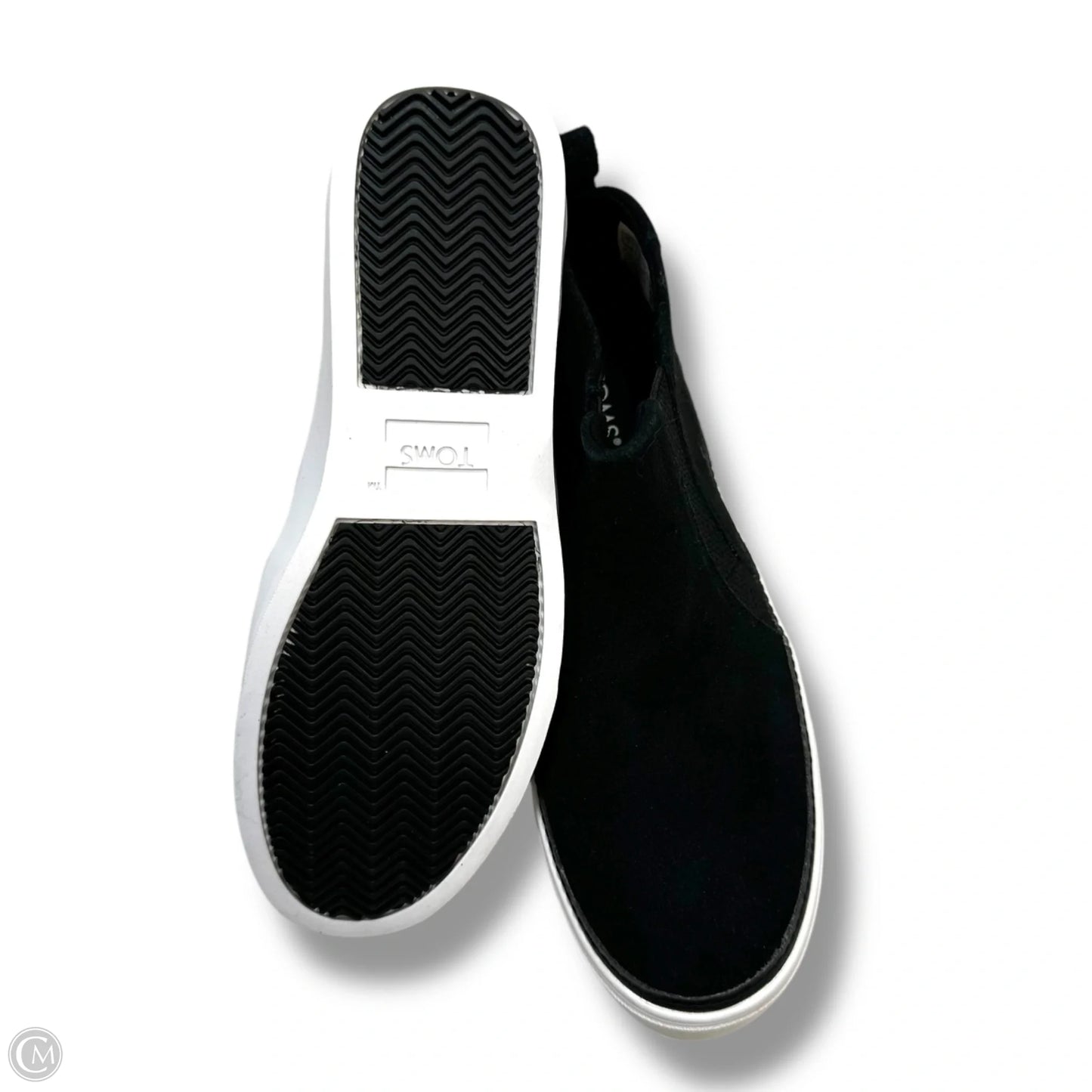 Shoes Flats By Toms In Black, Size: 7