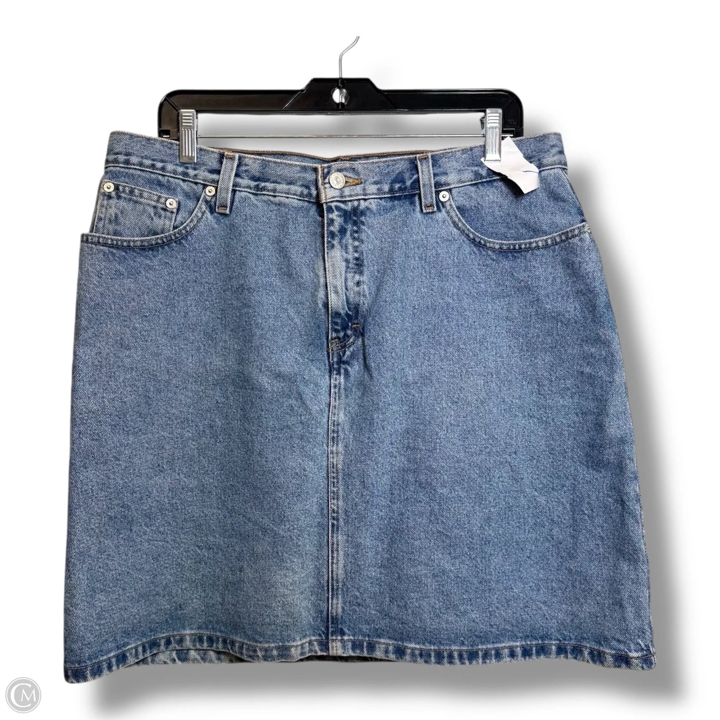 Skirt Midi By Tommy Hilfiger In Blue Denim, Size: 16